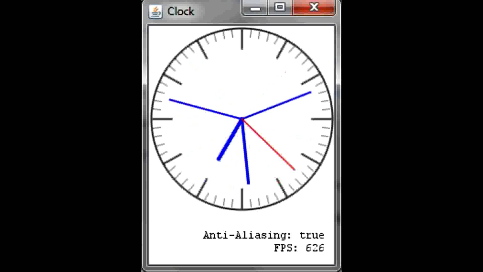Java - Graphical Clock 01 - YouTube