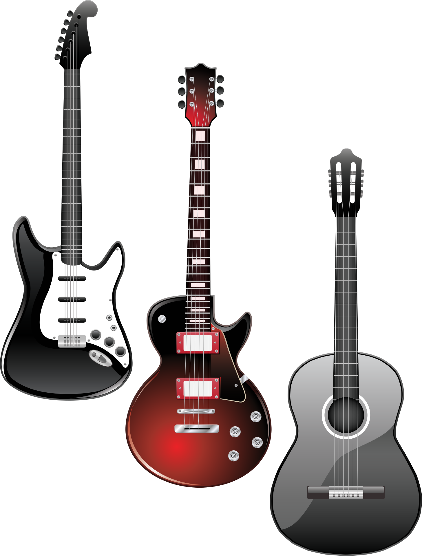 Graphical guitars photo