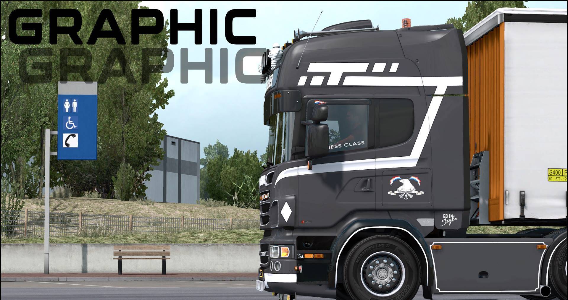 Graphical Mod by Amv Thomas - Mod for European Truck Simulator - Other