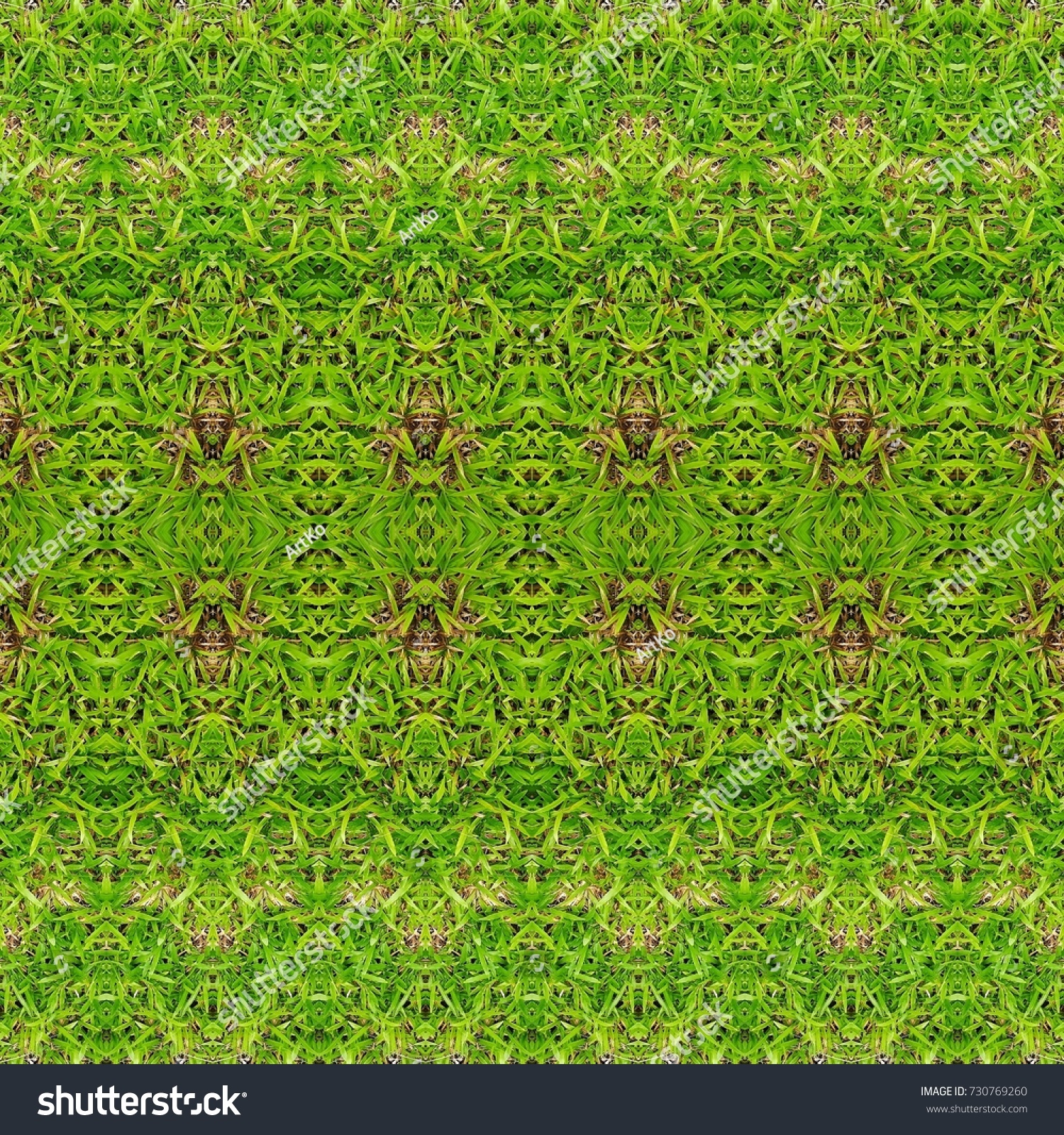 Abstract Green Grass Texture Art Design Stock Illustration 730769260 ...