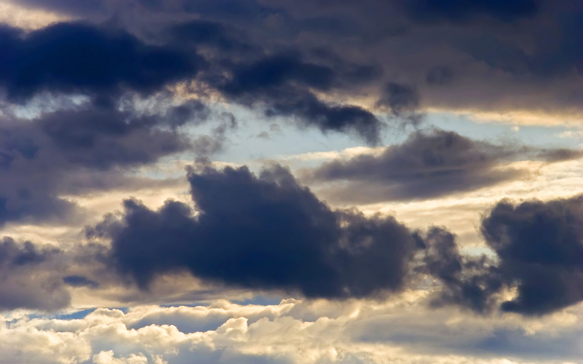 Clouds, blue, grey, desktop, background, wallpaper, skies (#99031)