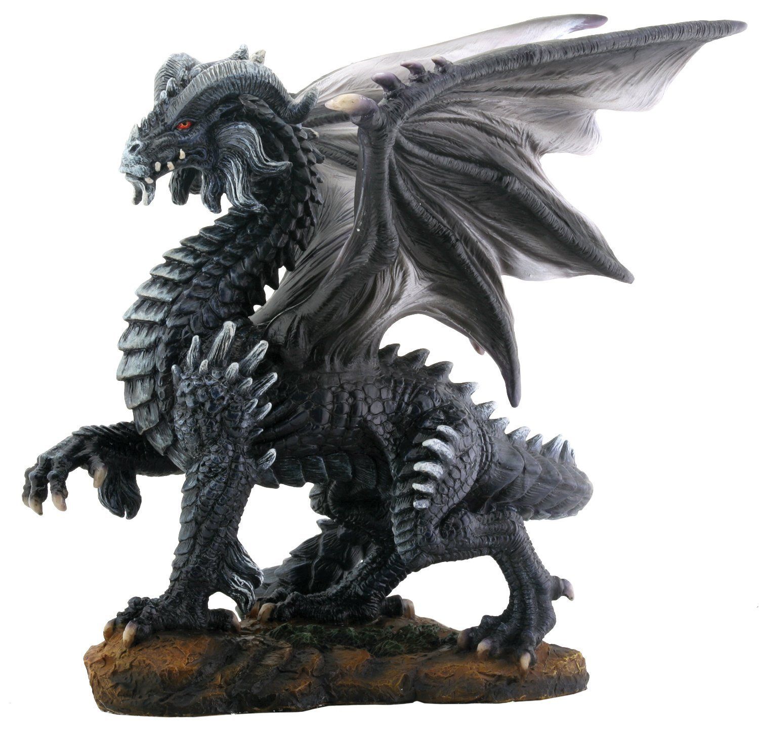 Dark Dragon Statue Figurine Display: Amazon.ca: Home & Kitchen ...