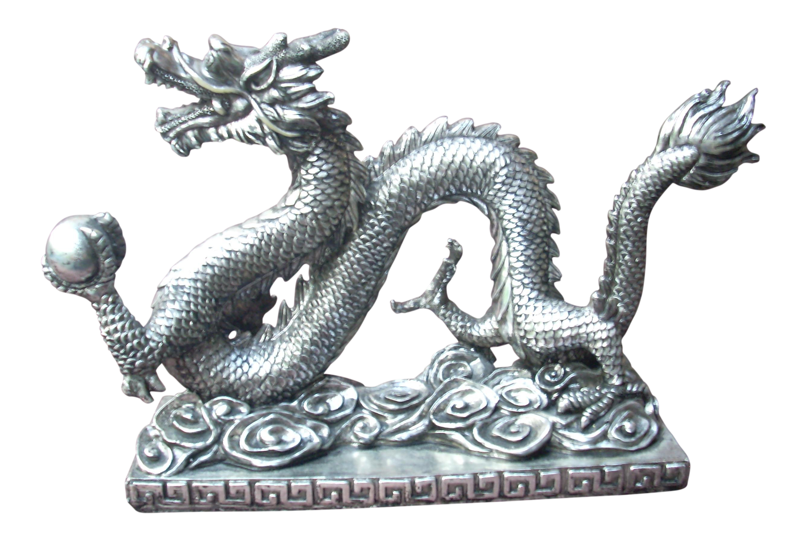 Chinese Dragon Statue | Chairish