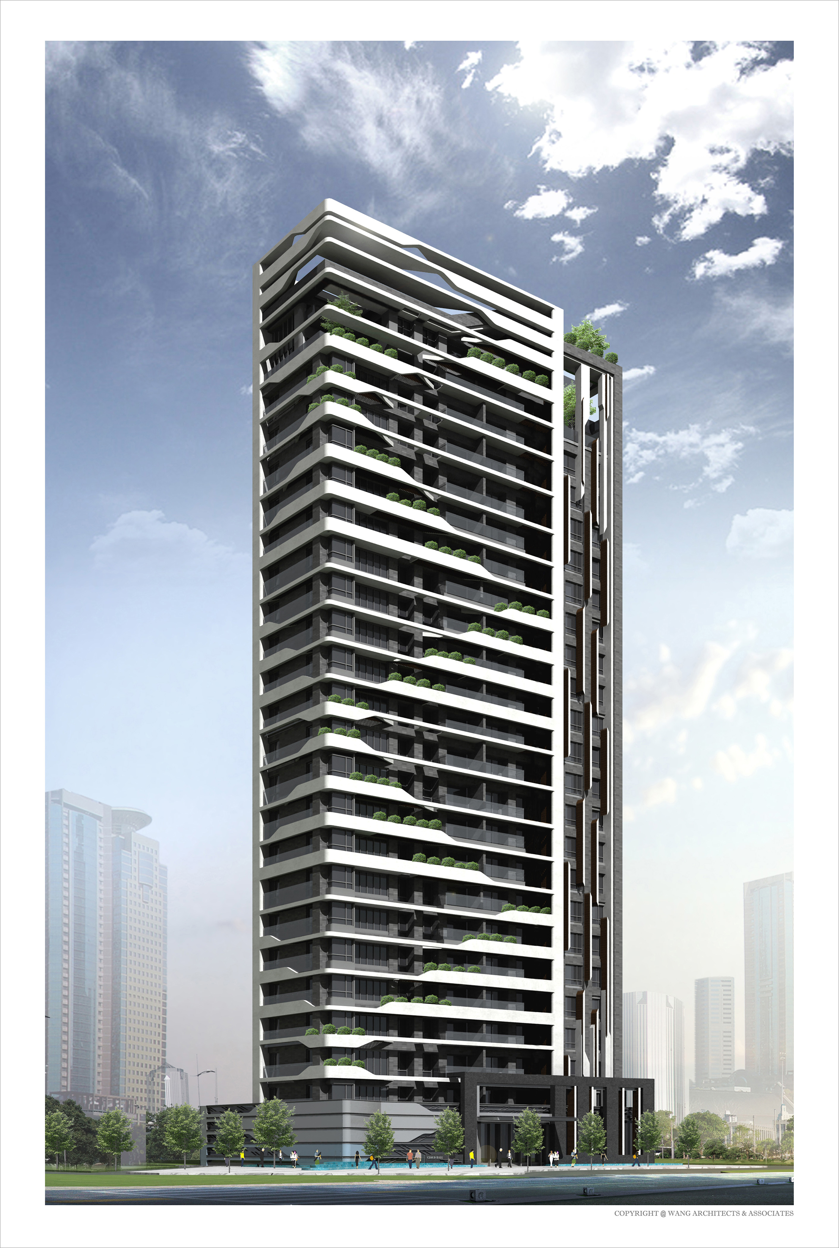 one of the ideal High rise building facades. | High-rise appartments ...