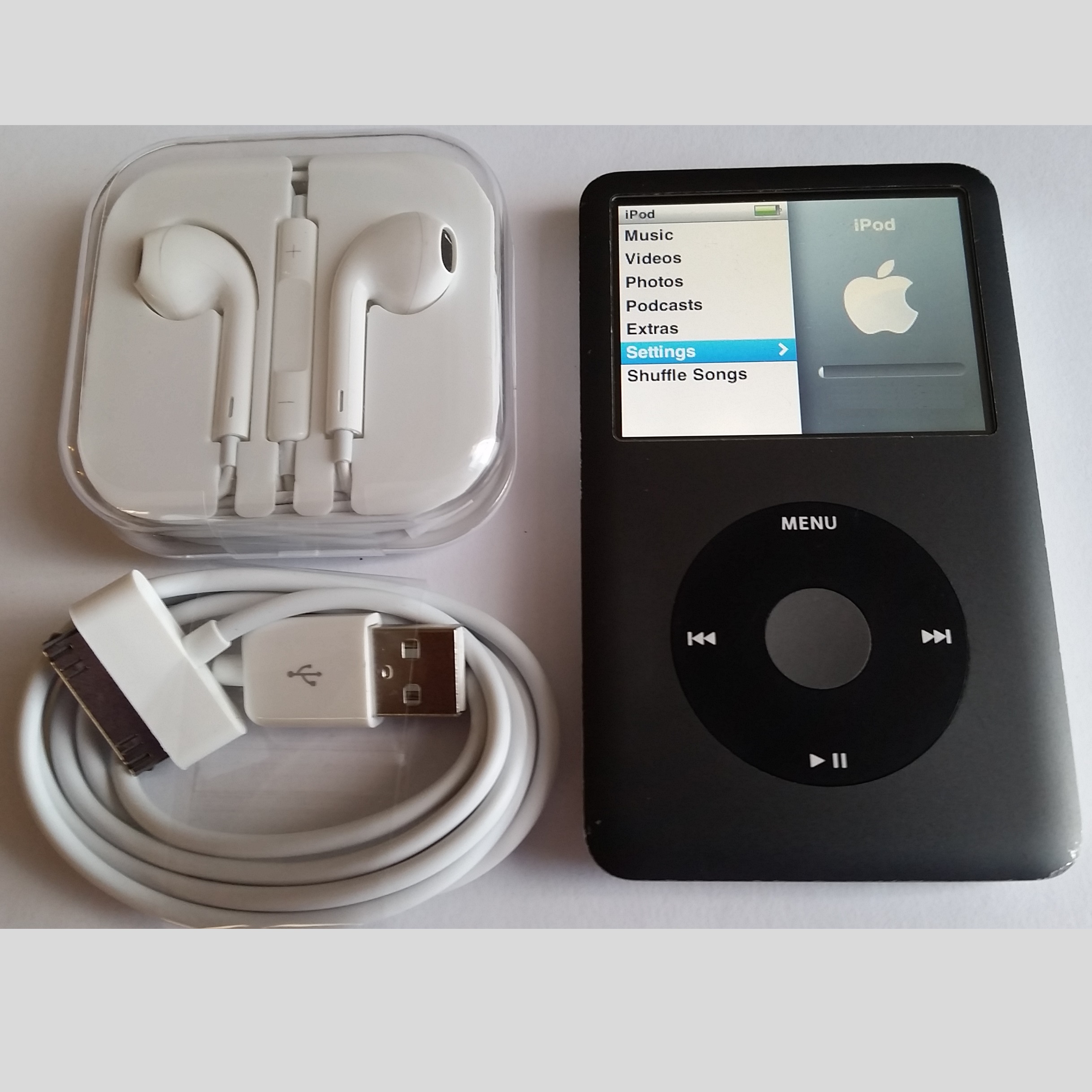 256GB Solid-State iPod Classic 7th Generation Grey/Black SSD Flash ...