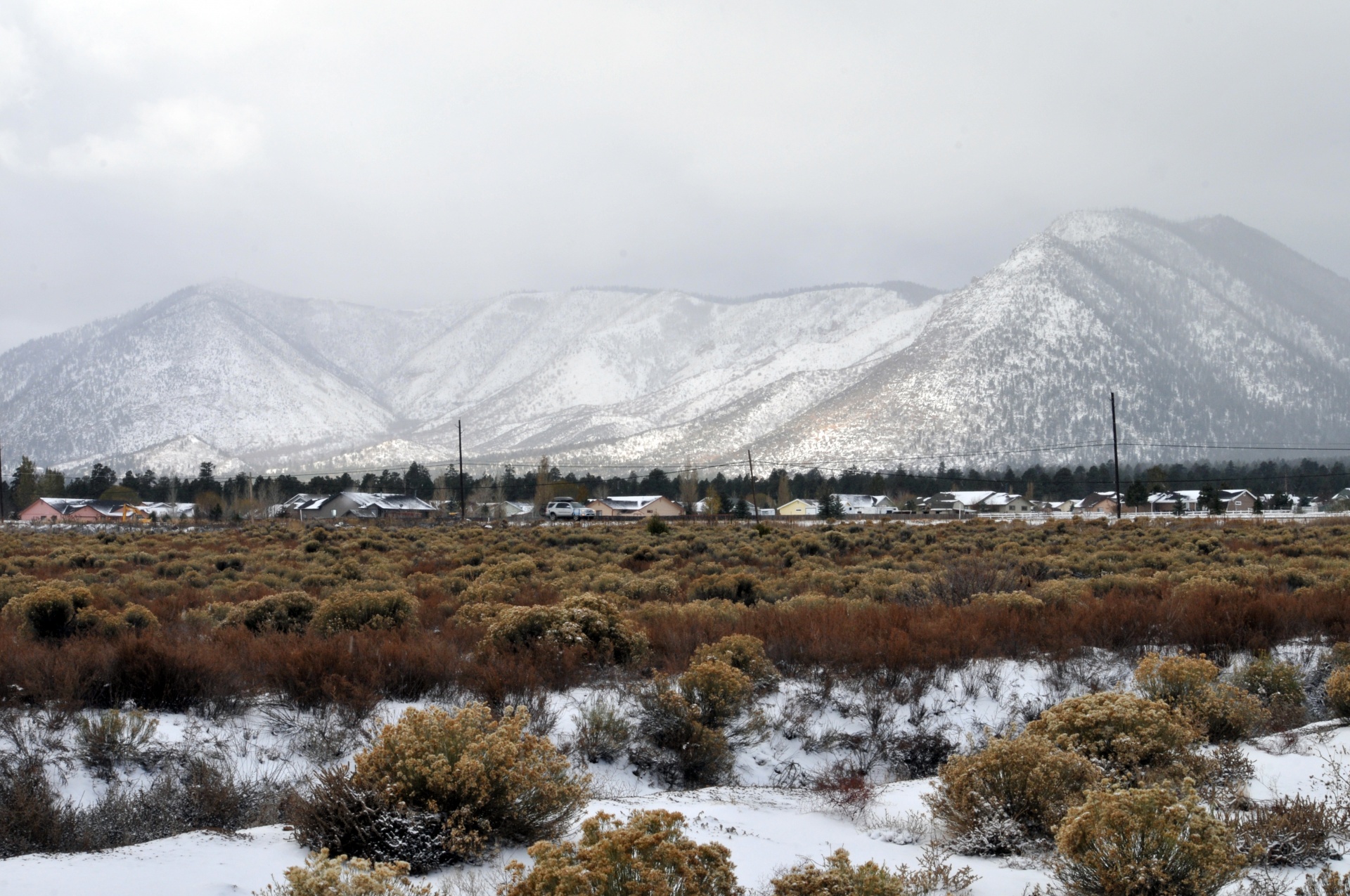 Snowy Mountain Landscape Free Stock Photo - Public Domain Pictures