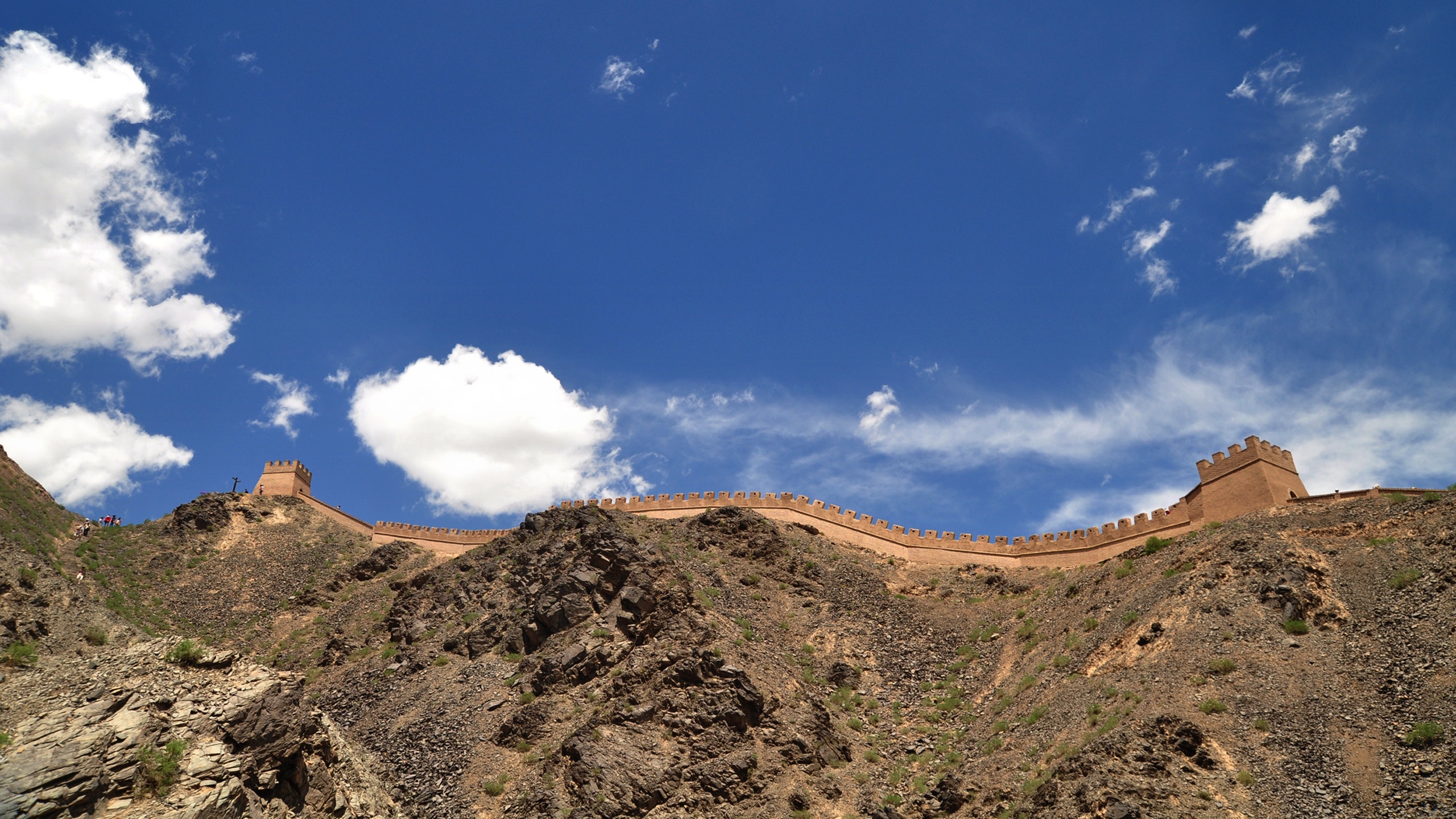 Great wall of china during daytime photo