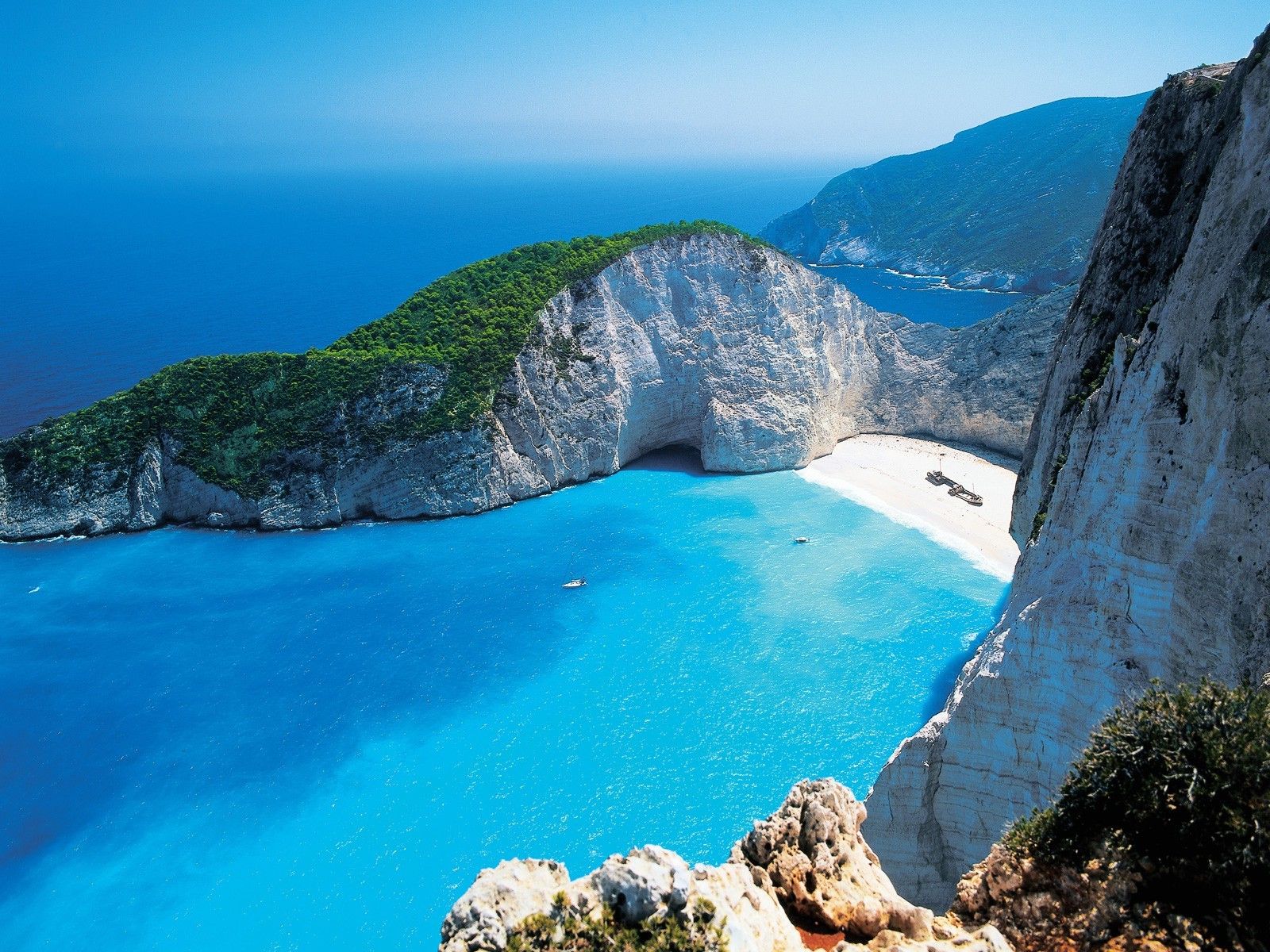 Greek, Island, Greece, Beach, Sea, Zakynthos, Shipwreck, Cliff, Boat ...