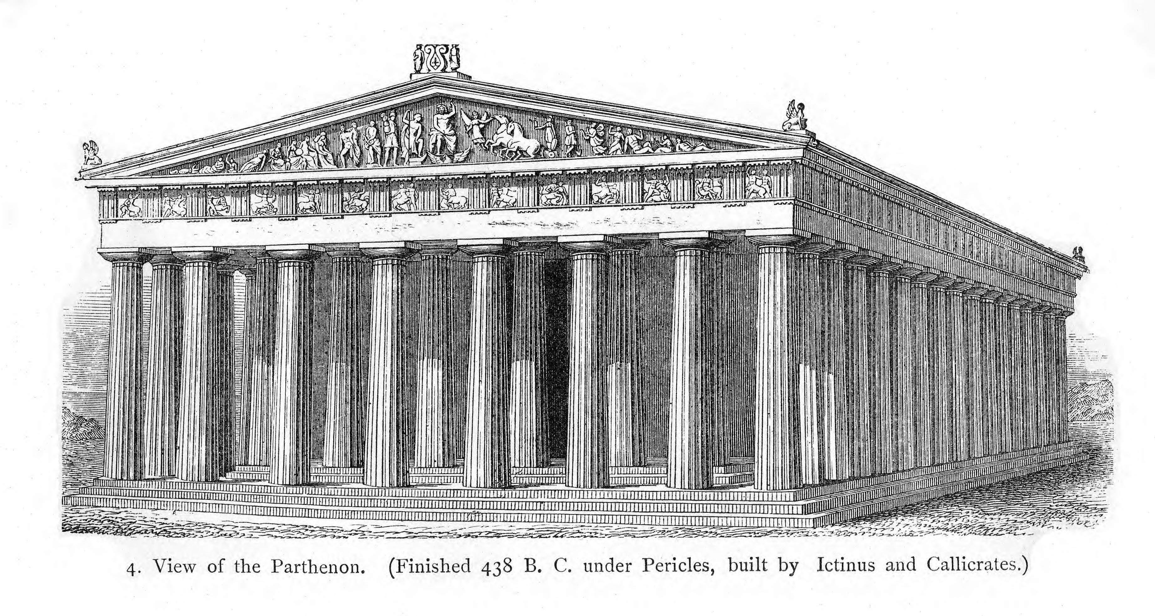 Historic Illustrations of Art and Architecture: Greek Architecture ...