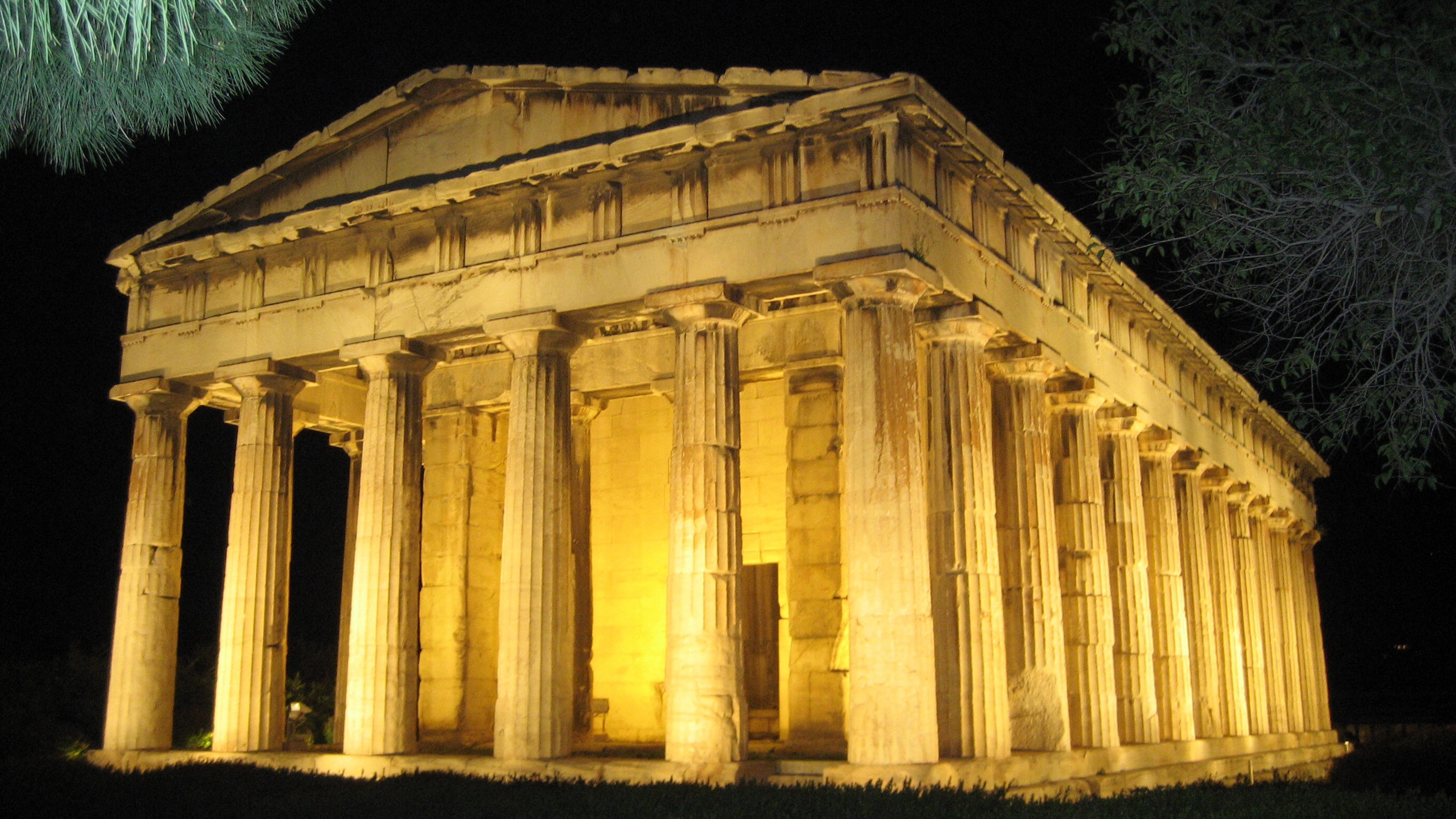 File:Temple of Hephaestos; Greece, Athens 450-441 B.C..jpg ...