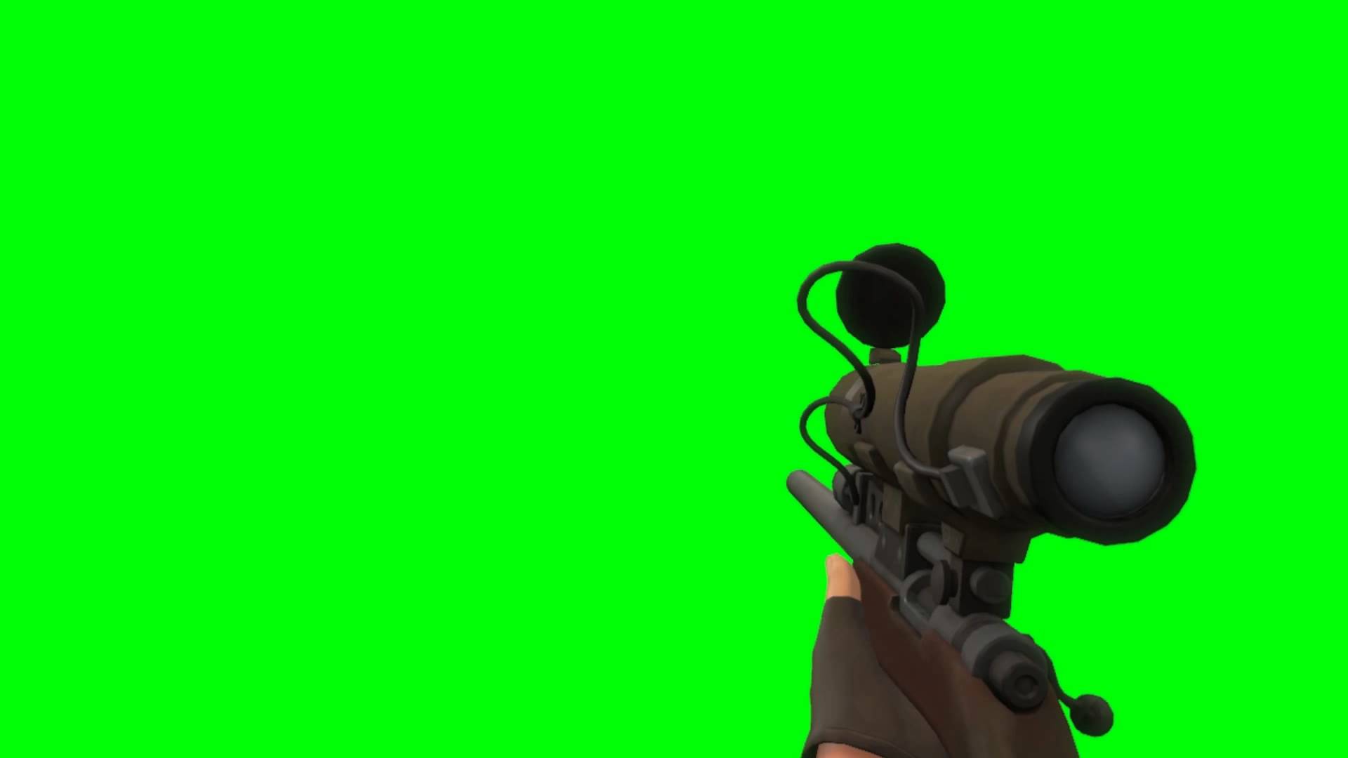 Green Screen TF2 Sniper Rifle - YouTube