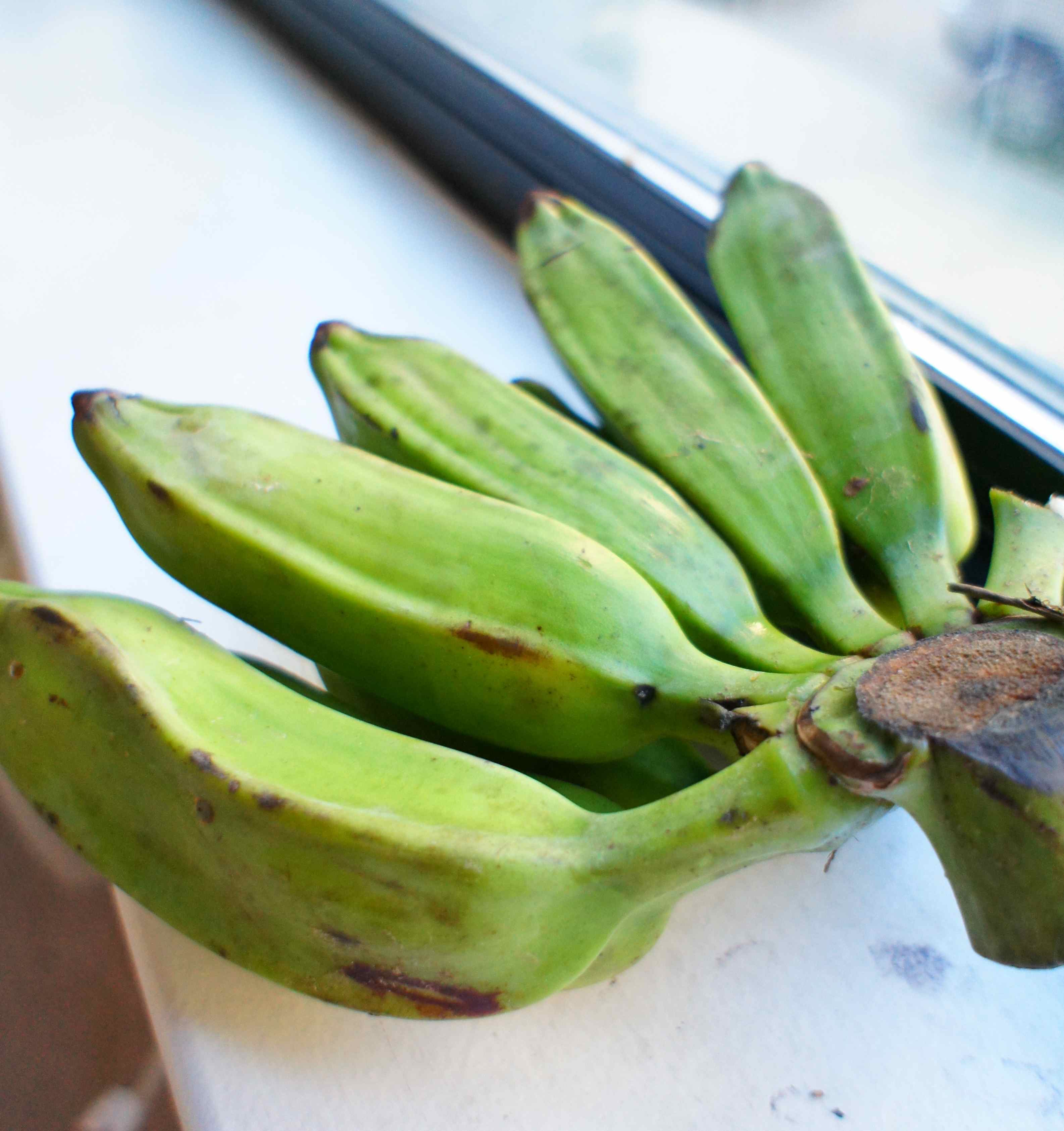 Green banana stir fry – Calcutta Chow