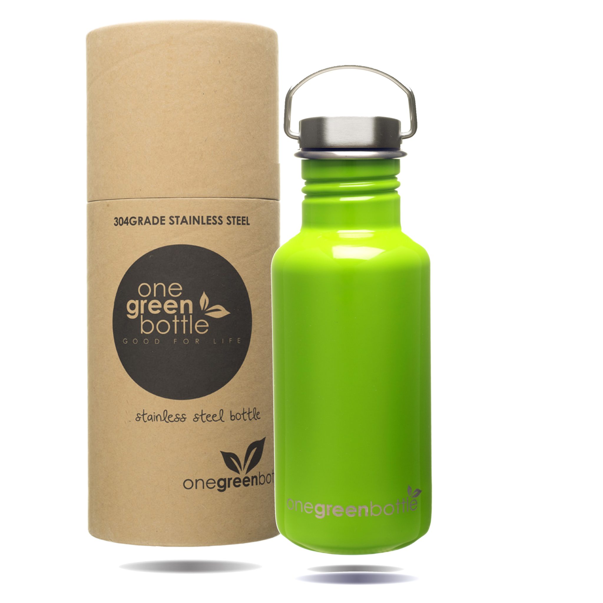 500ml Apple Green Tough Canteen – One Green Bottle