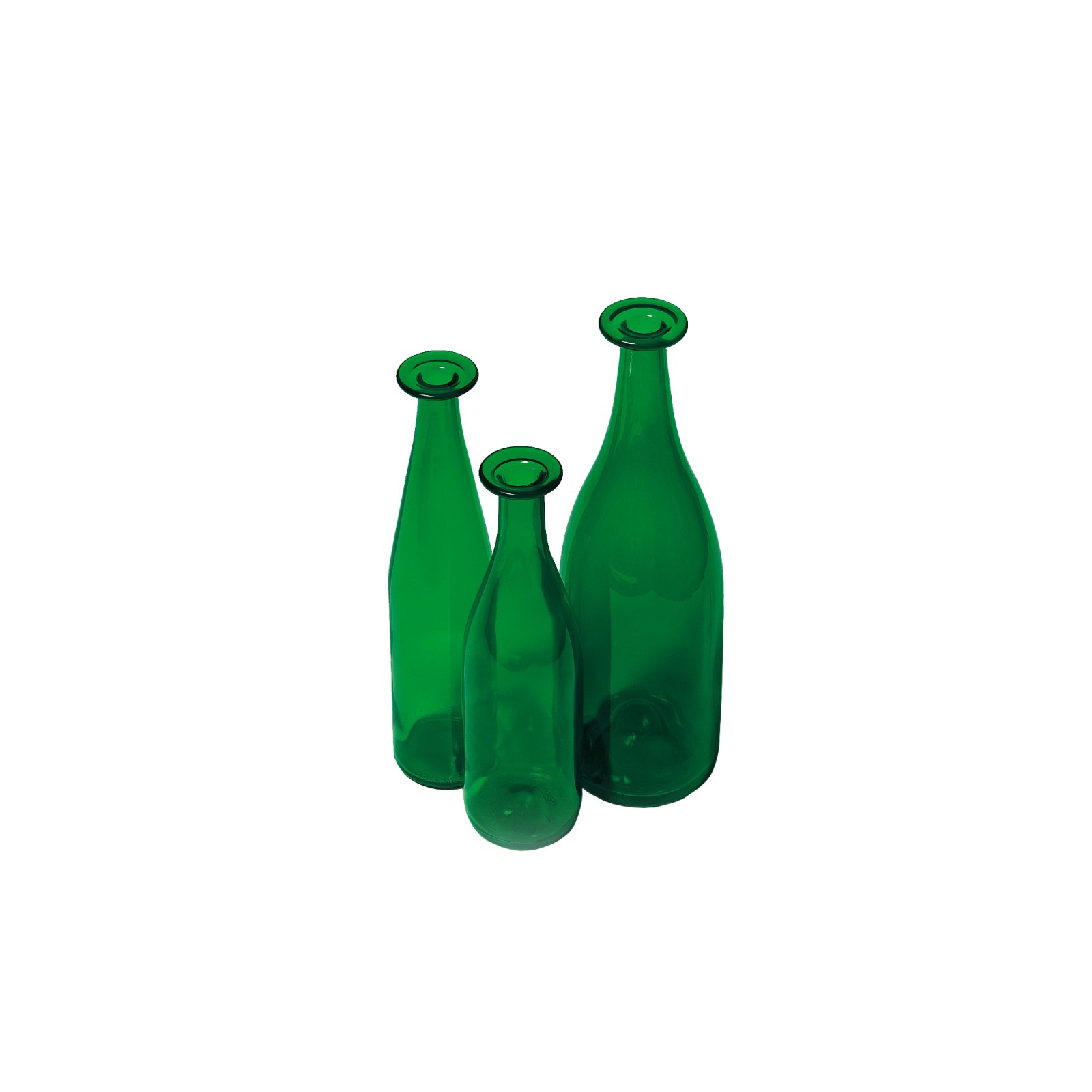 3 Green Bottles by Jasper Morrison | Progetto Oggetto | Cappellini