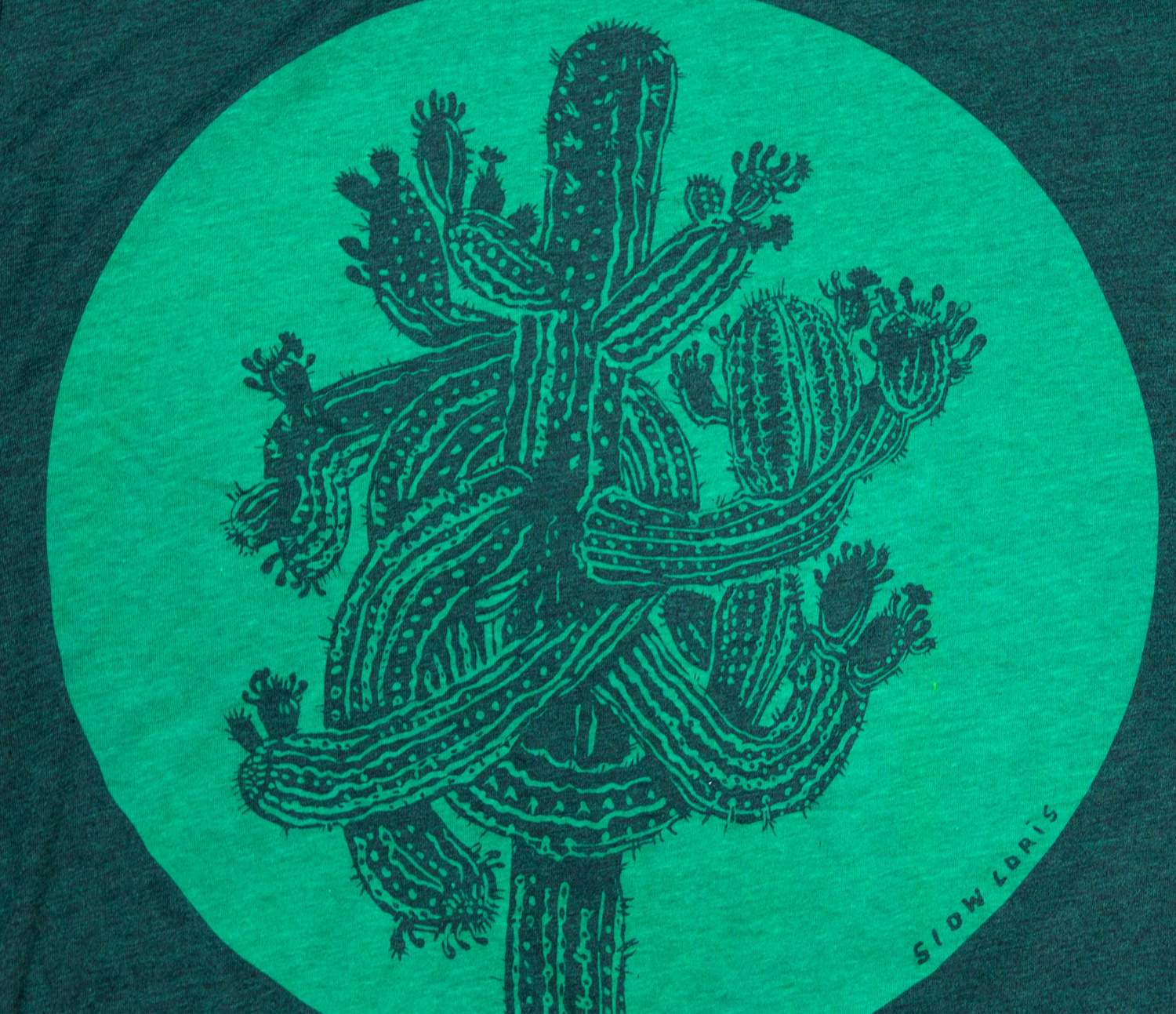 Slow Loris - Green Cactus at buyolympia.com