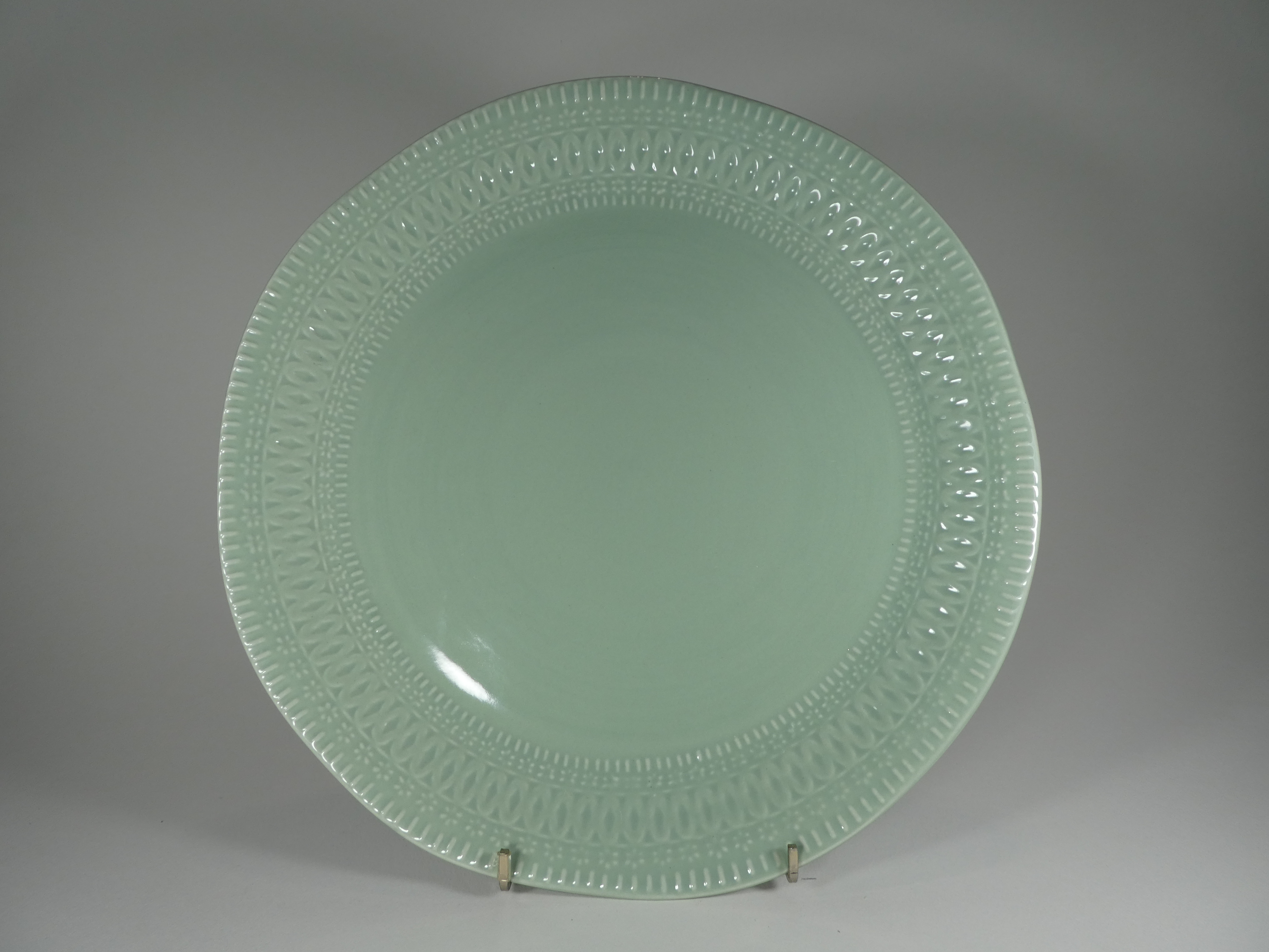 Ceramic Plate - Green Main • Orielle