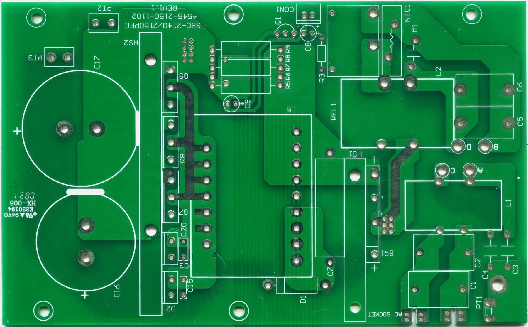 FR4 Green soldermask on Top and Bottom PCB | 12 Layer PCB ...