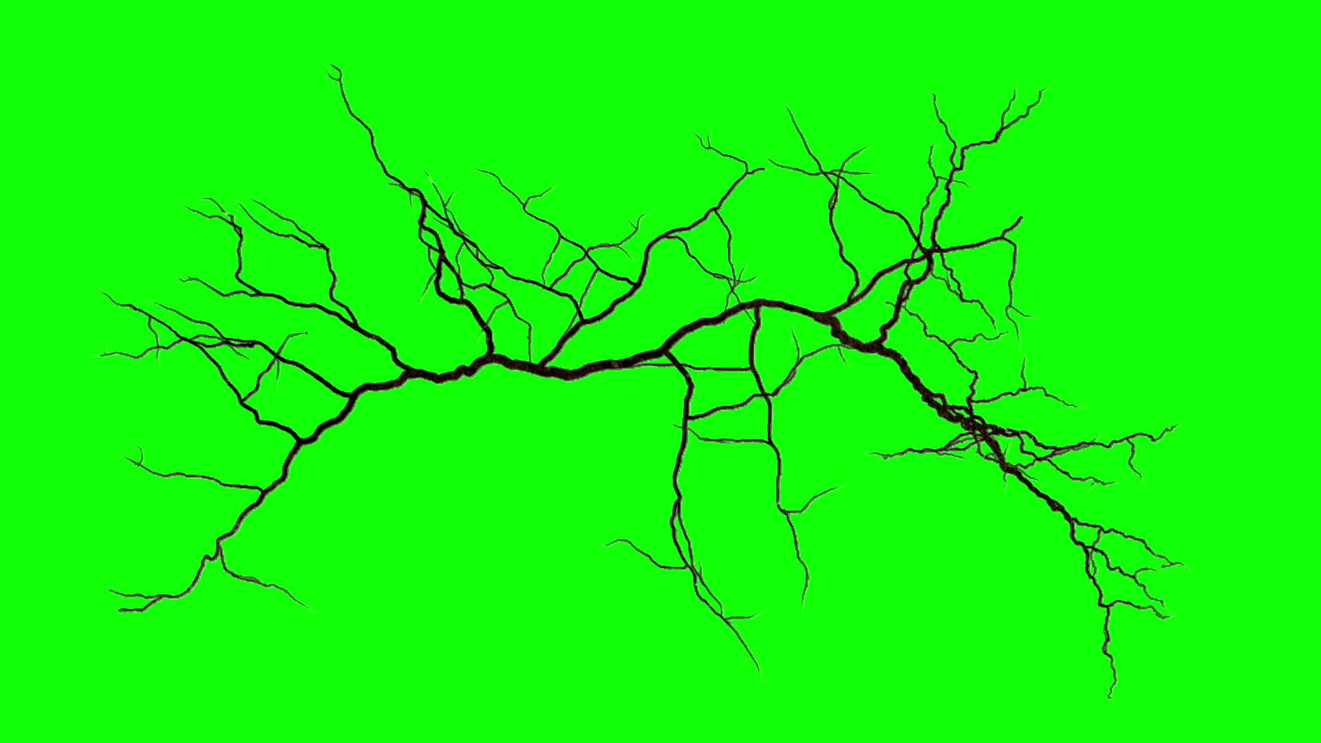 Free HD Greenscreen Animation Two Growing Ground Cracks - YouTube