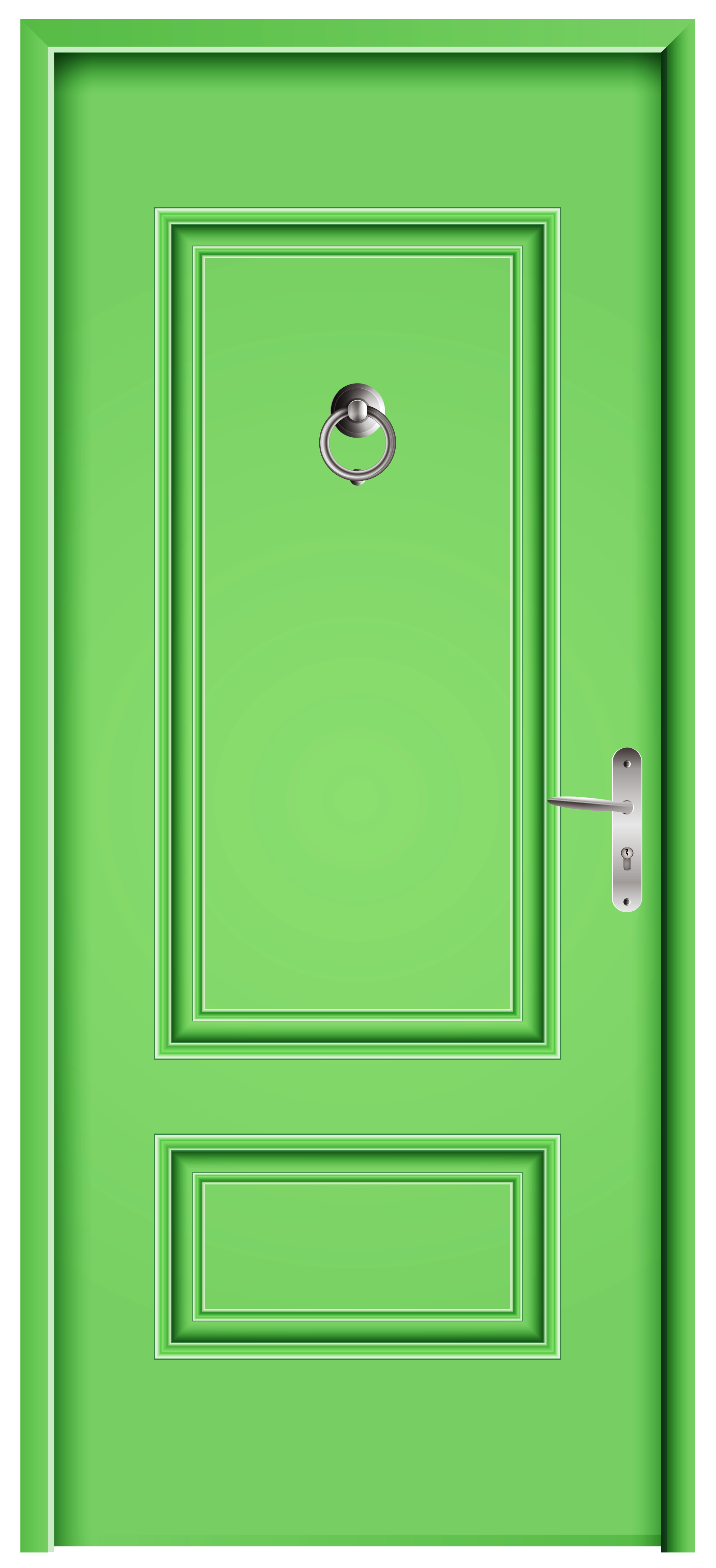 Front Door Green PNG Clip Art - Best WEB Clipart