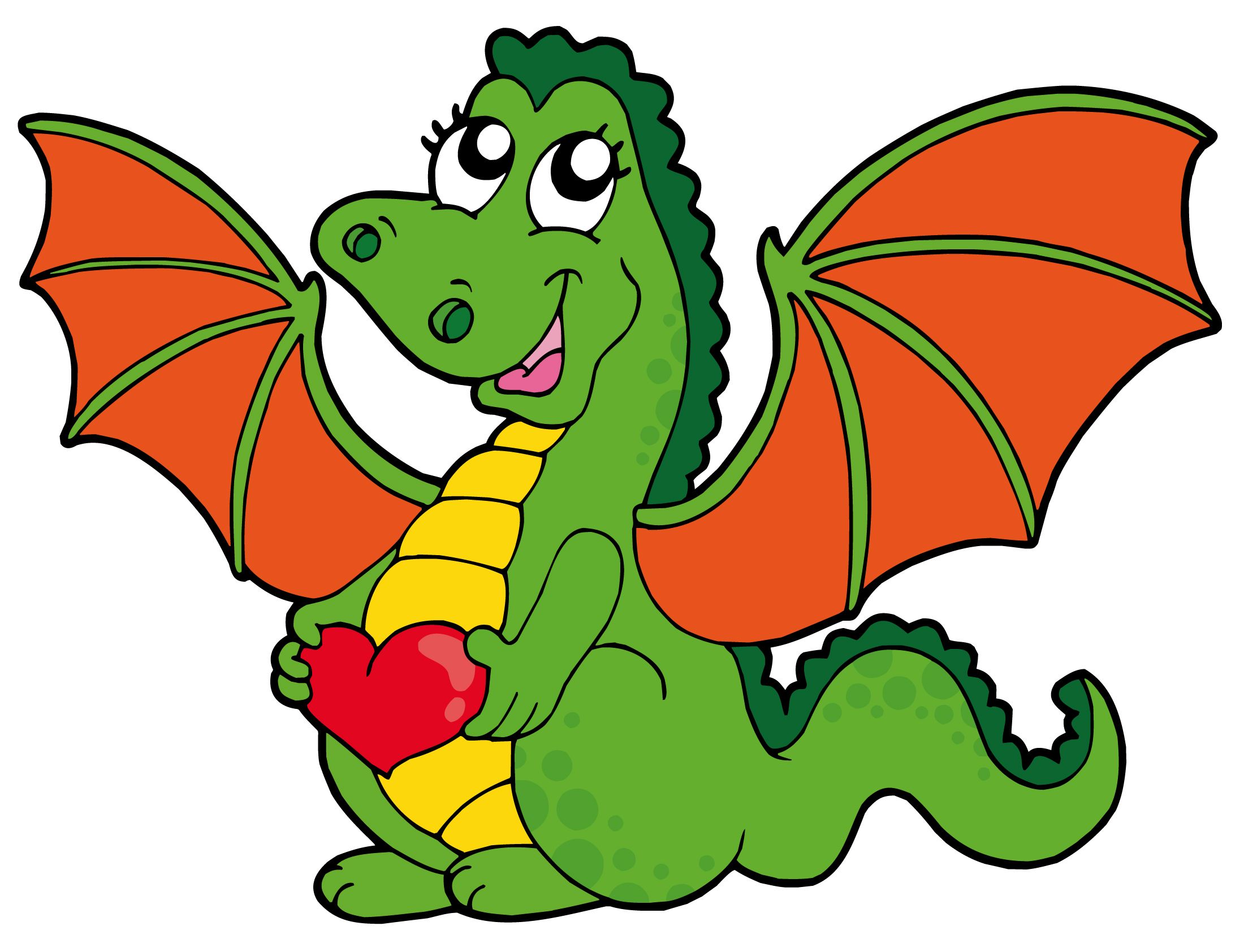 dragon clipart cartoon - Cerca amb Google | Drakar | Pinterest ...