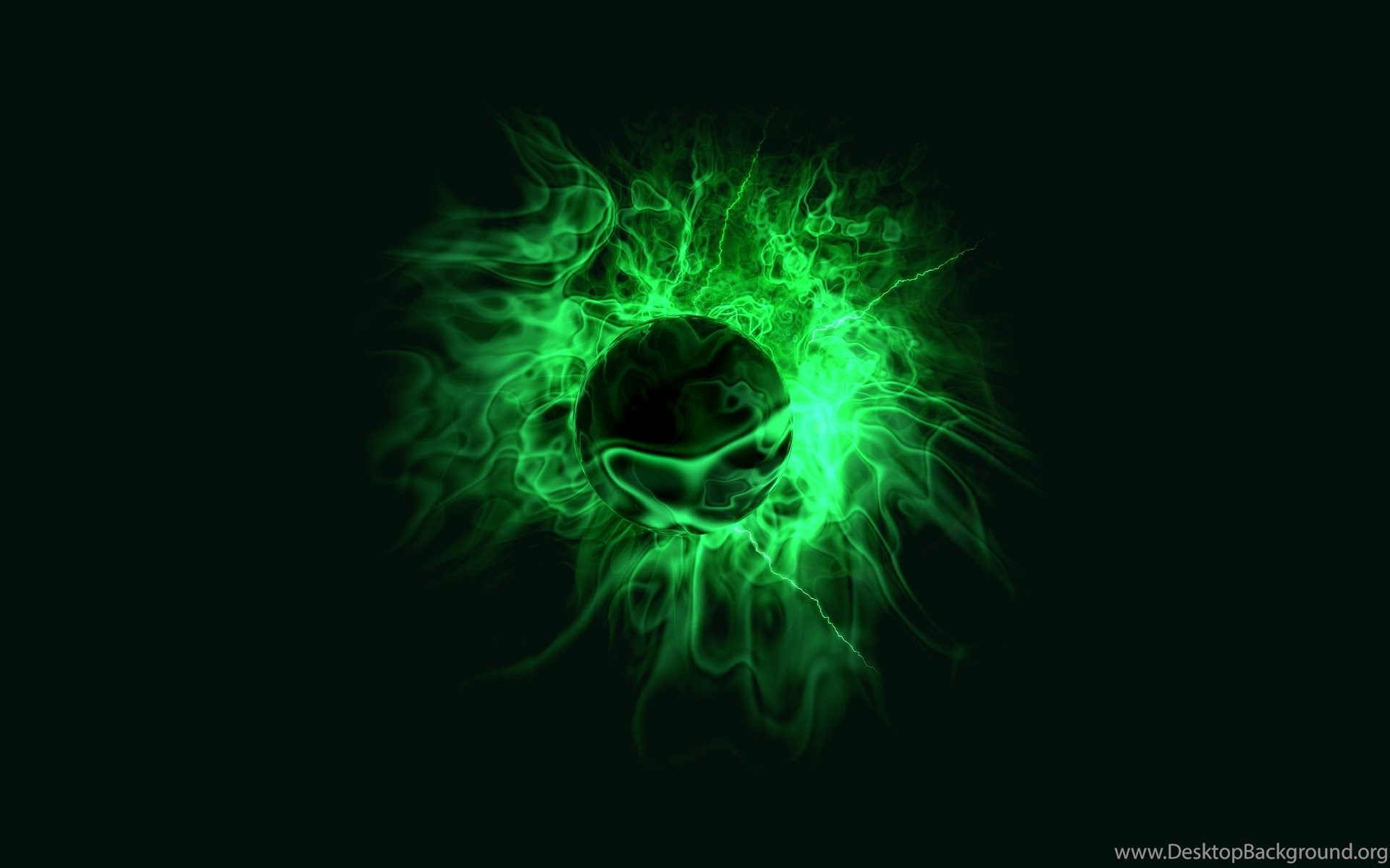 Green Fire Wallpapers Wallpapers