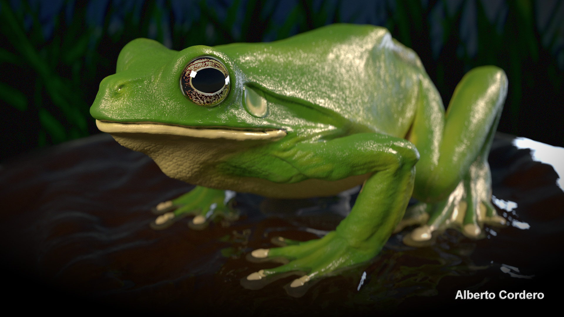 The Green Frog Sculpt + Making of - BlenderNation