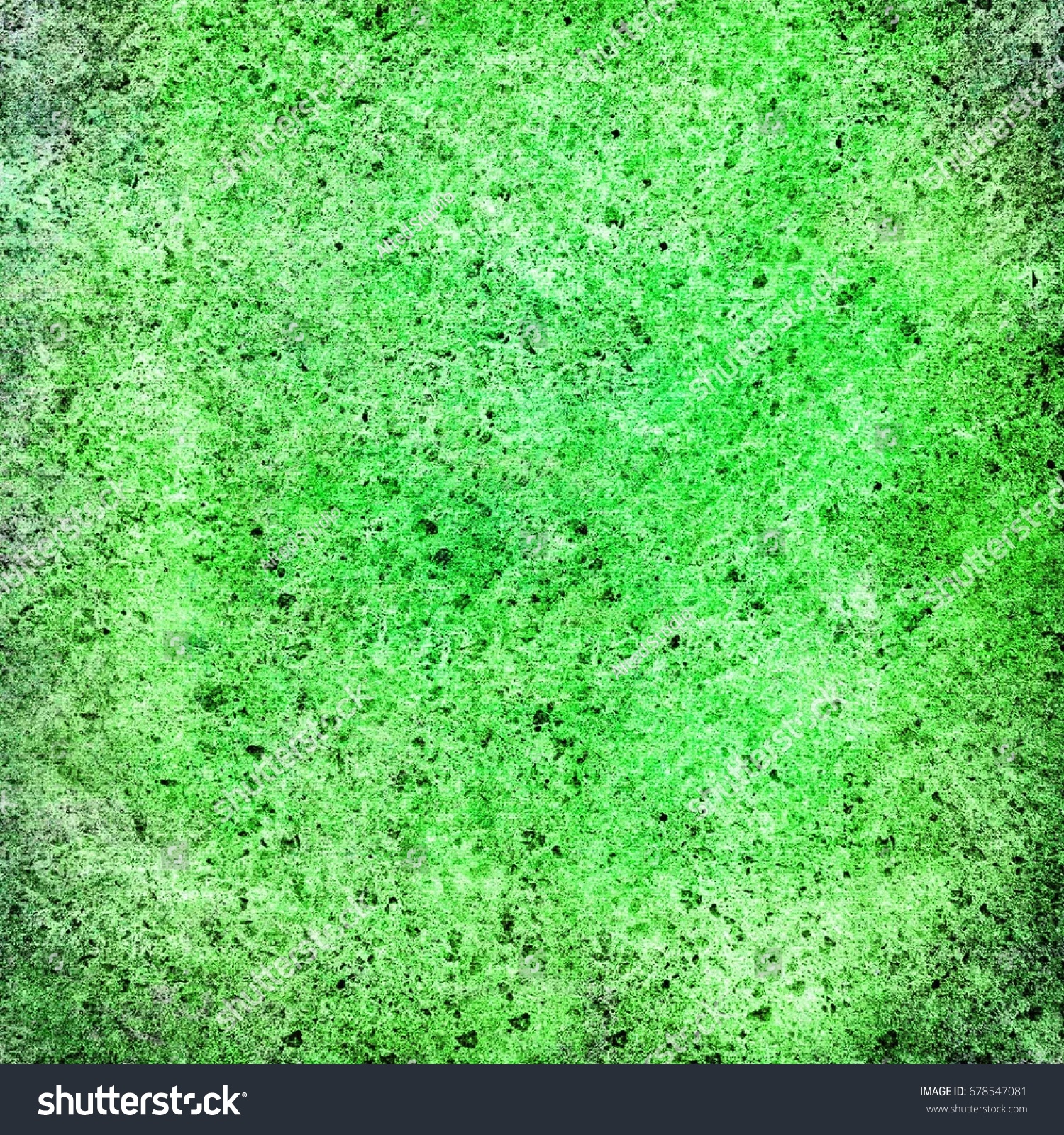 Beautiful Green Grunge Background Colorful Design Stock Illustration ...