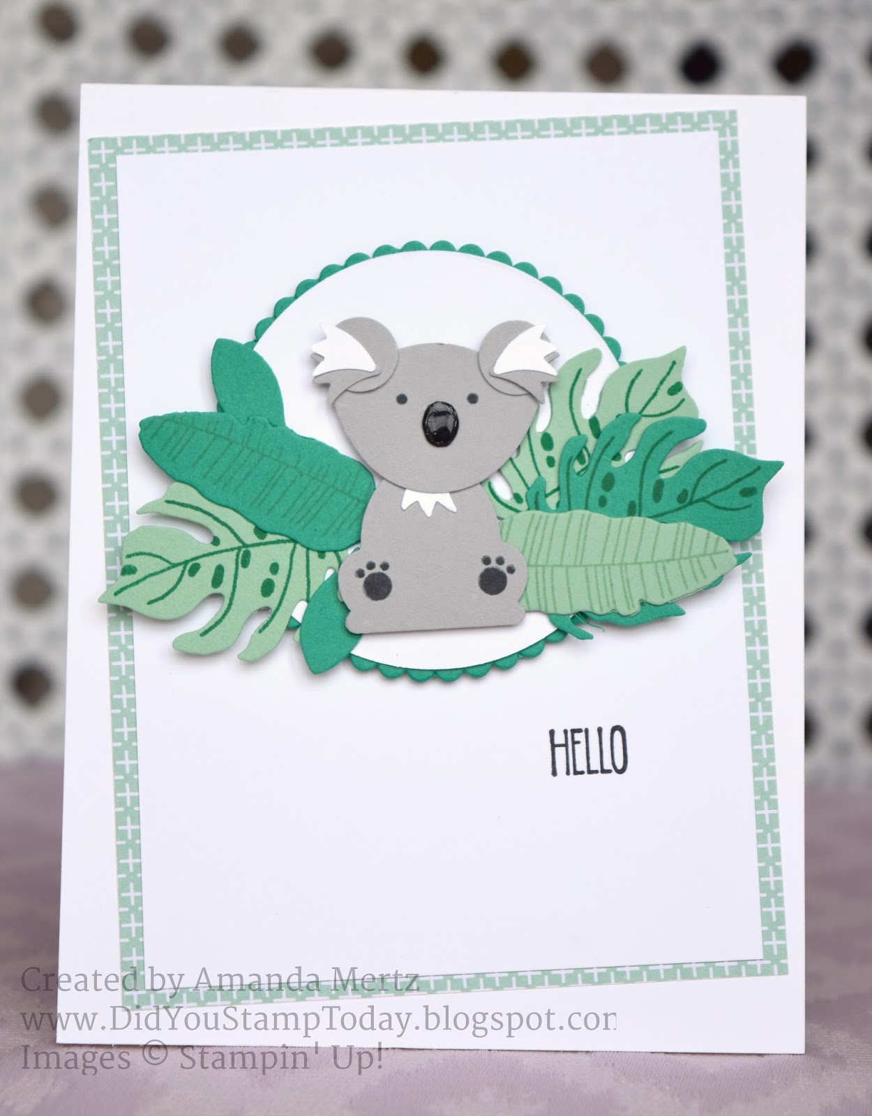 Did You Stamp Today?: Hello Mate! - Fab Friday 97 - Stampin' Up ...