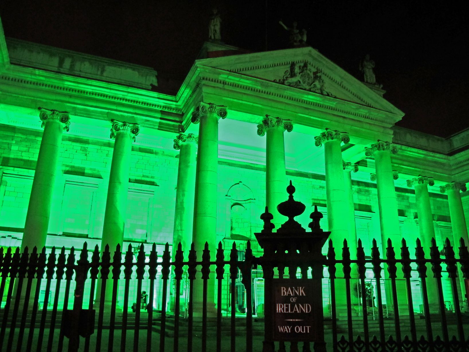 Pictured: Dublin landmarks go green for St Patrick's Day - Irish ...