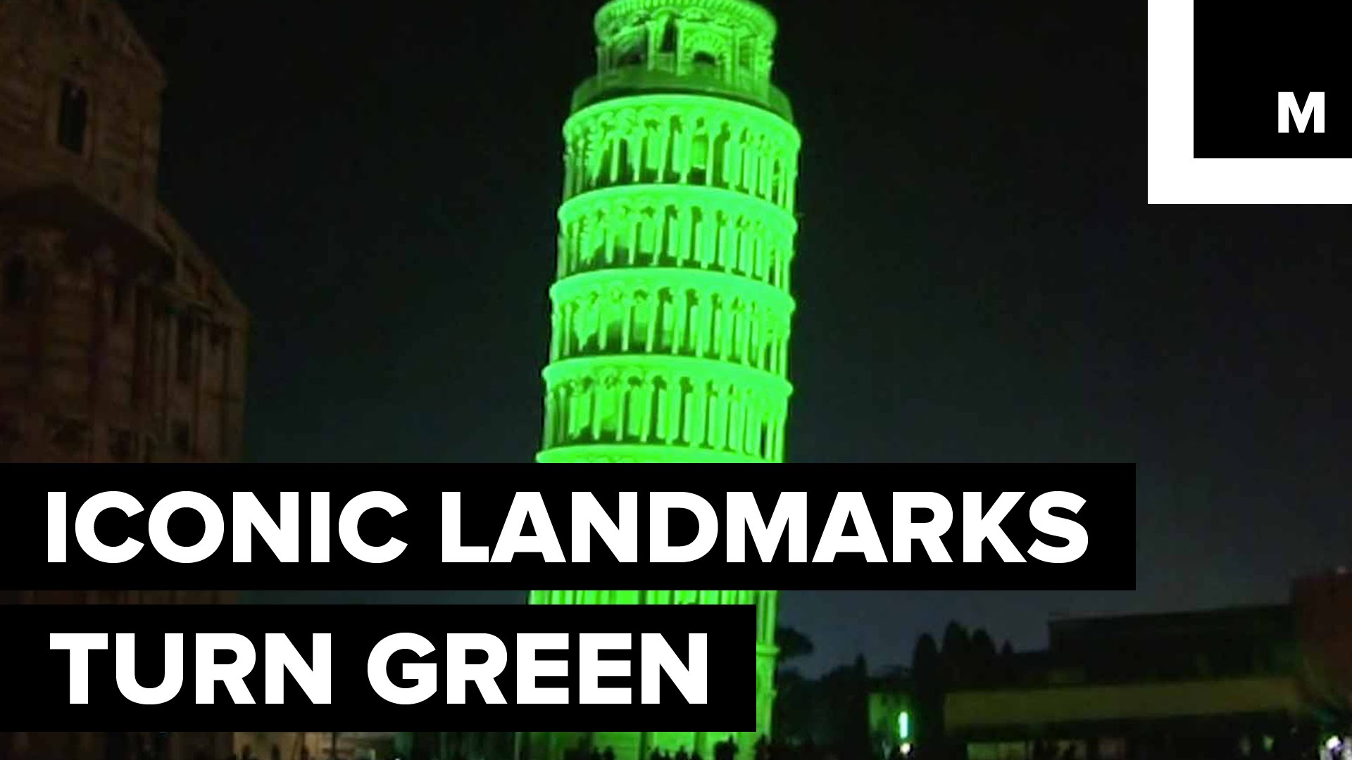 The World's Most Famous Landmarks Go Green for St. Patrick's Day ...