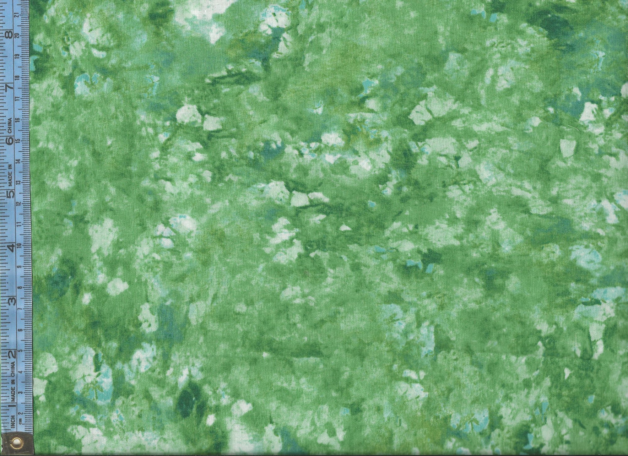 Panache - mottled green and light green with light blue and white ...