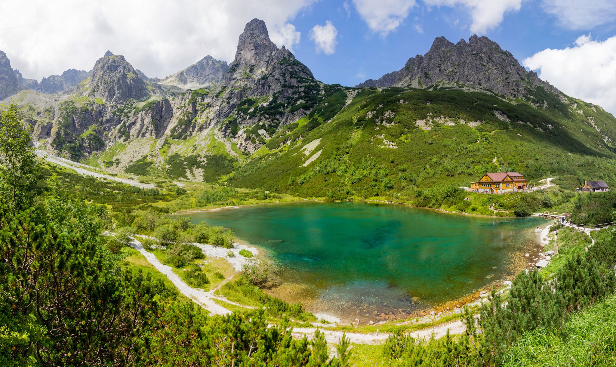 Green mountain lake - High Tatras Slovakia, Slovakia (Slovak Republic)