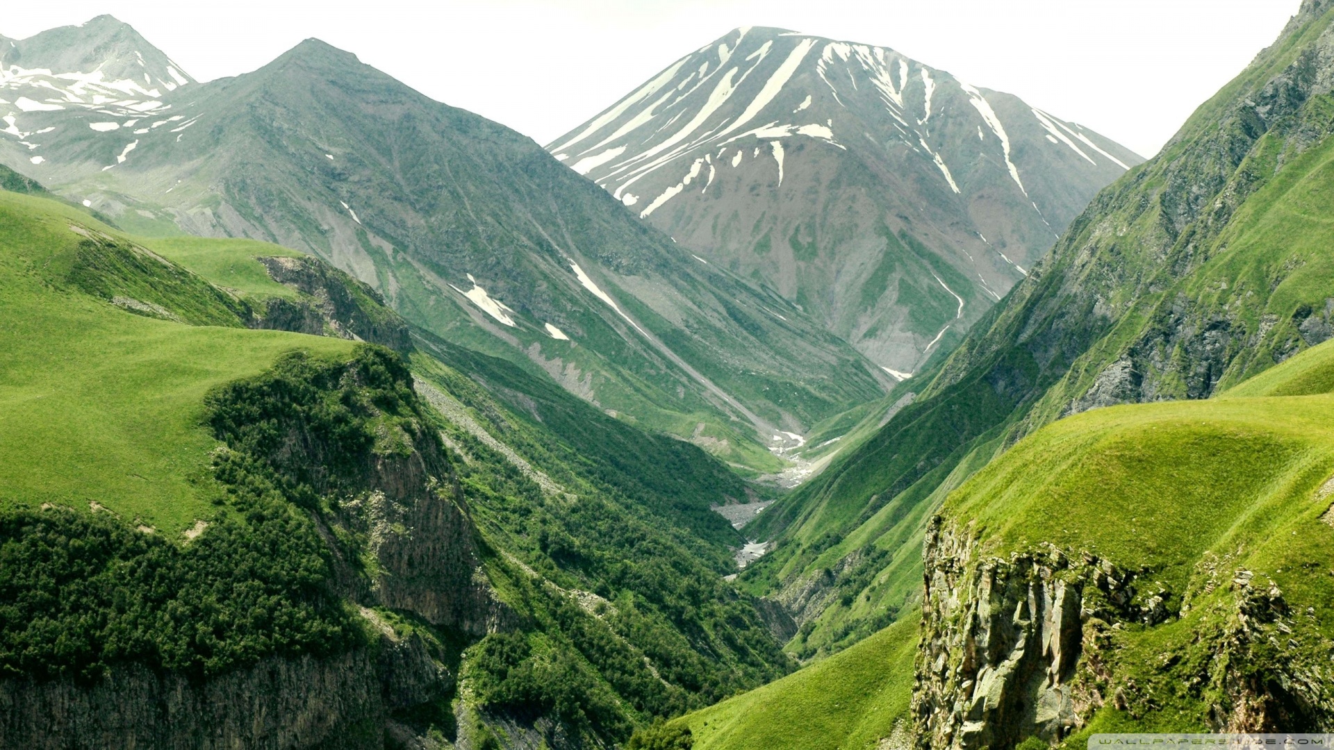 Green mountain valley wallpaper | Wallpaper Wide HD