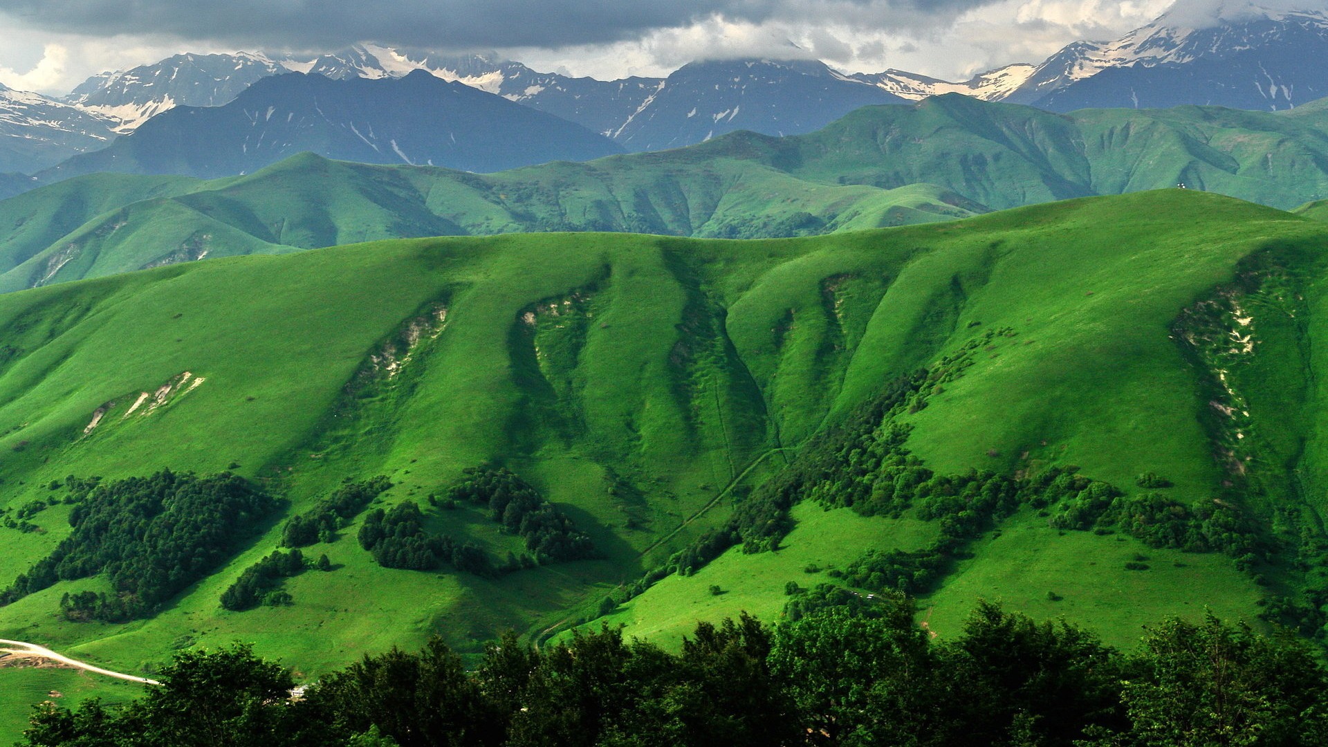 Green Mountains Wallpaper | Latest Hd Wallpapers