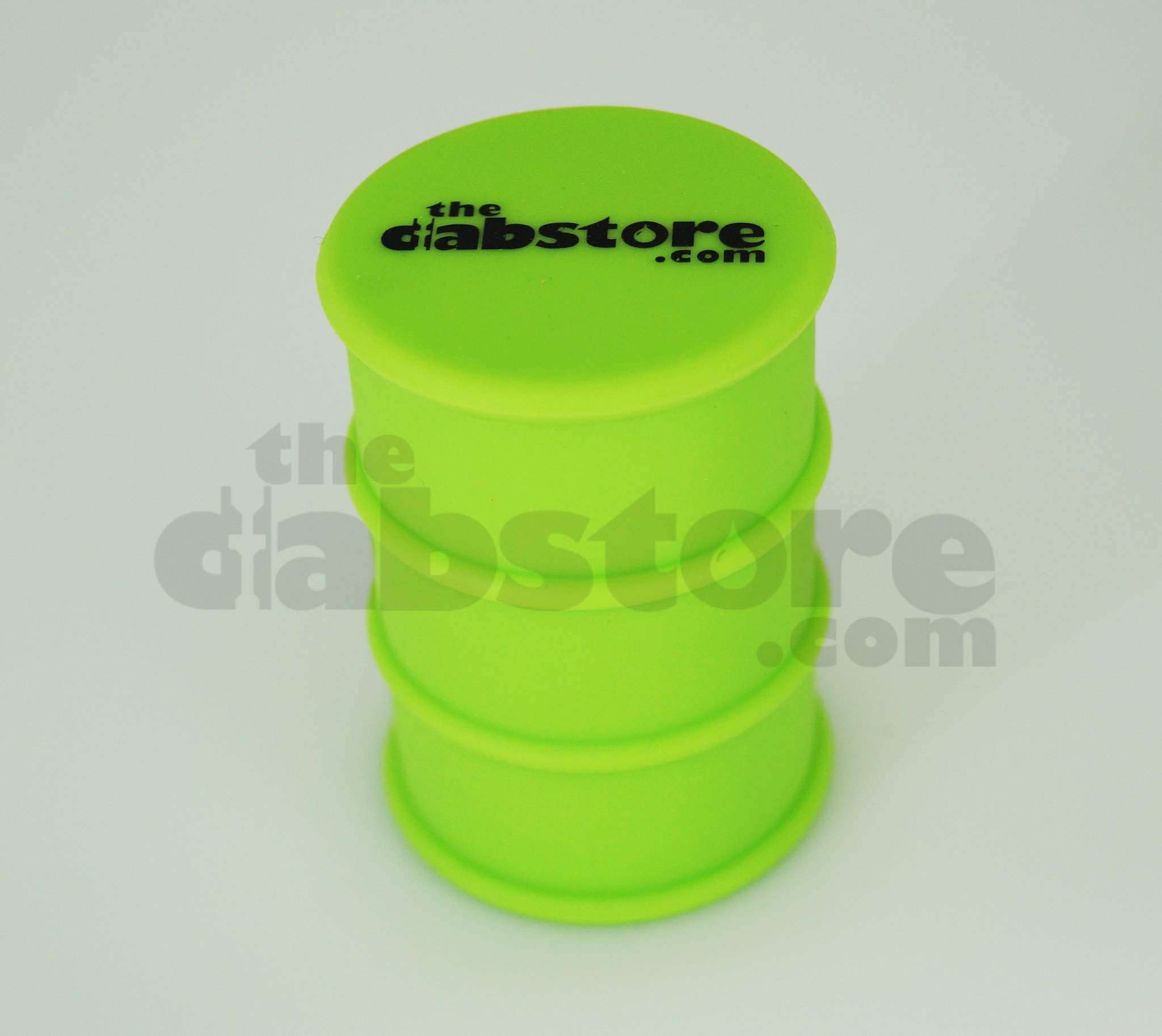 Green Silicone Oil Barrel Drum Non Stick Container | TheDabstore