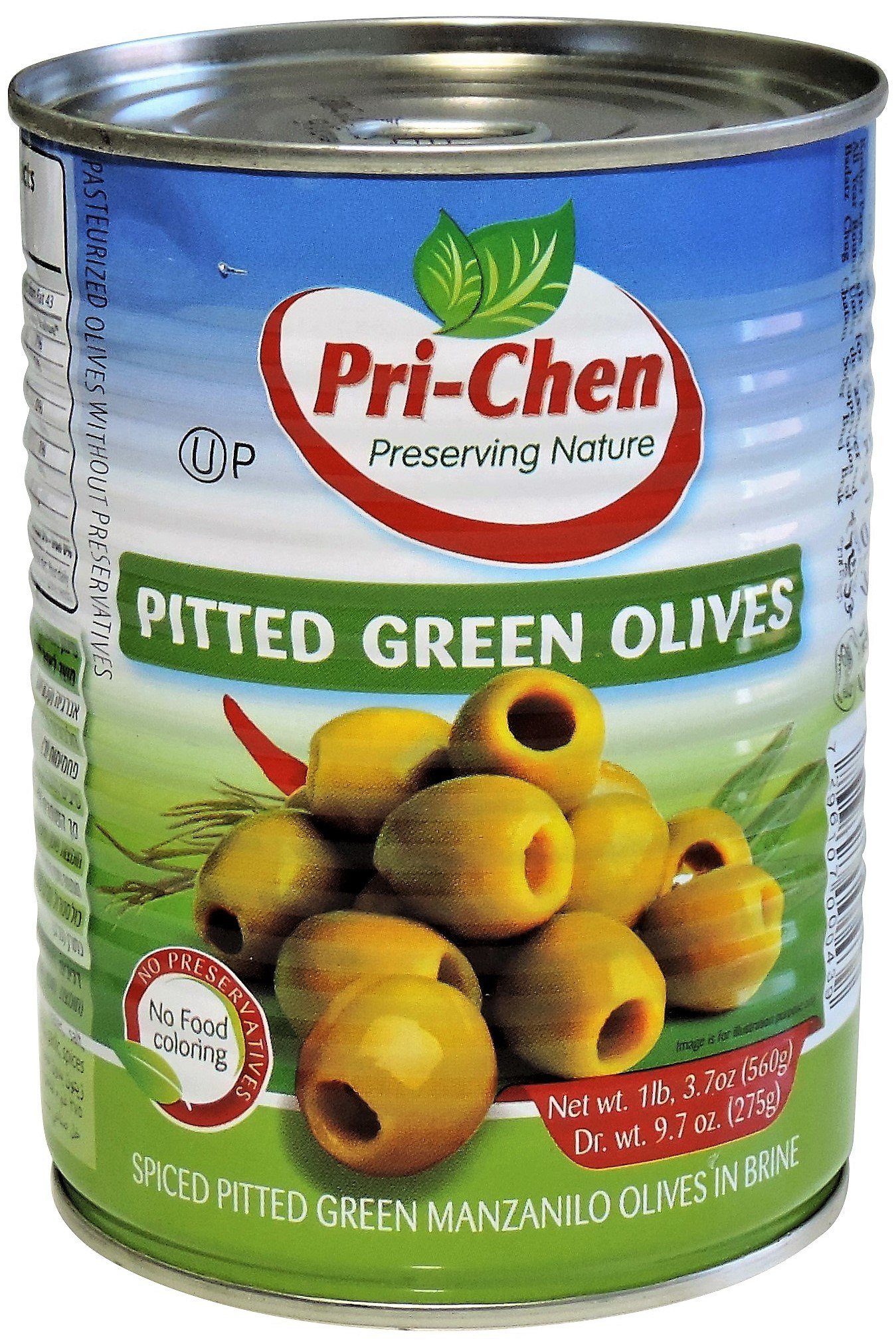 Pri-Chen - Pitted Green Olives
