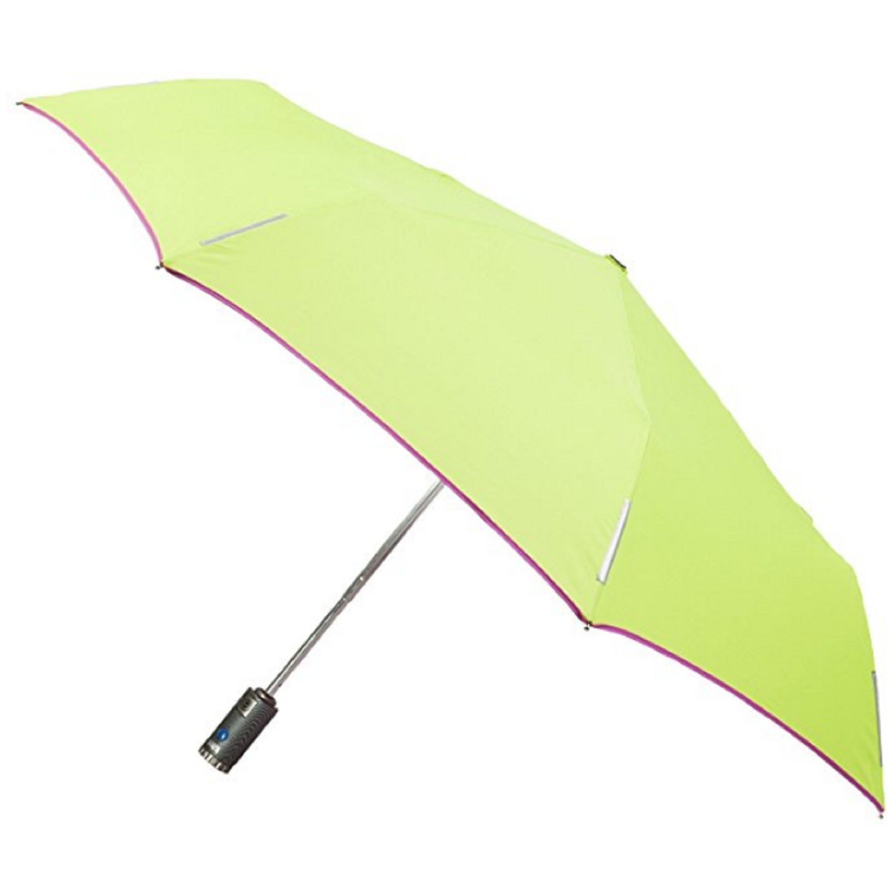 Totes Light N'Go Traveler Umbrella With Push Open/Close Green ...