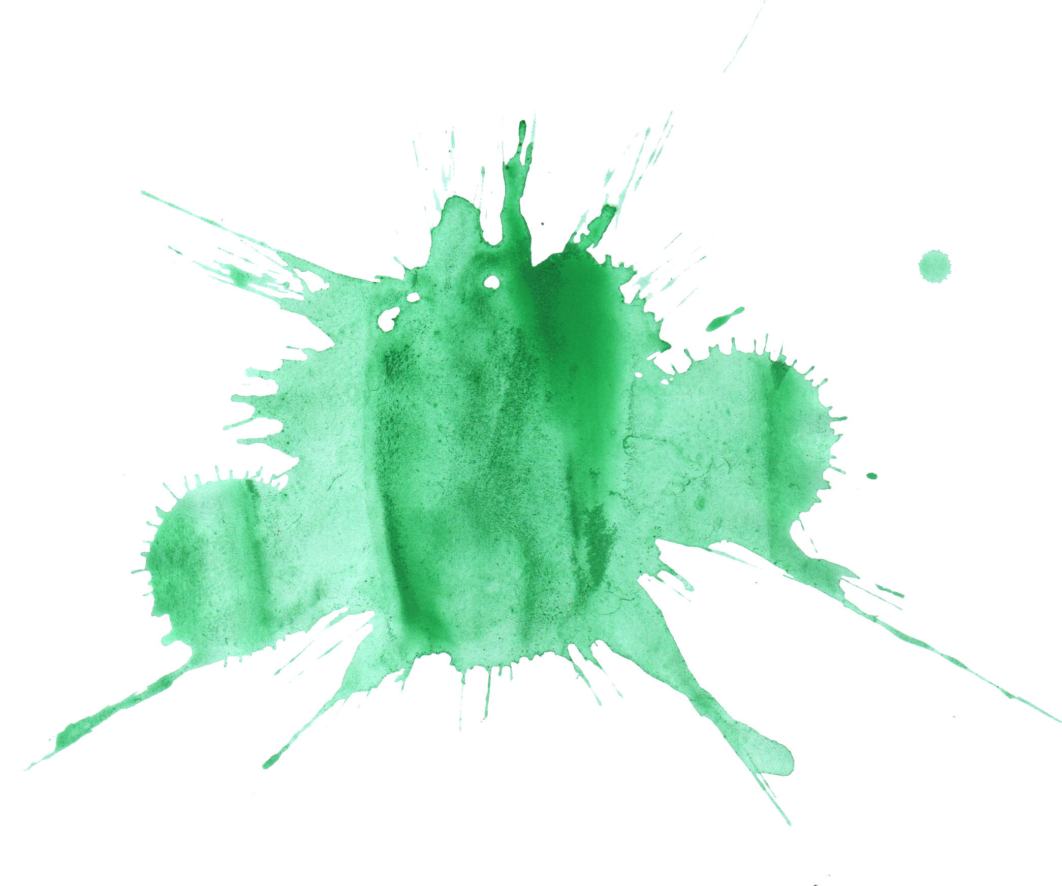 16 Green Watercolor Splatter (PNG Transparent) | OnlyGFX.com