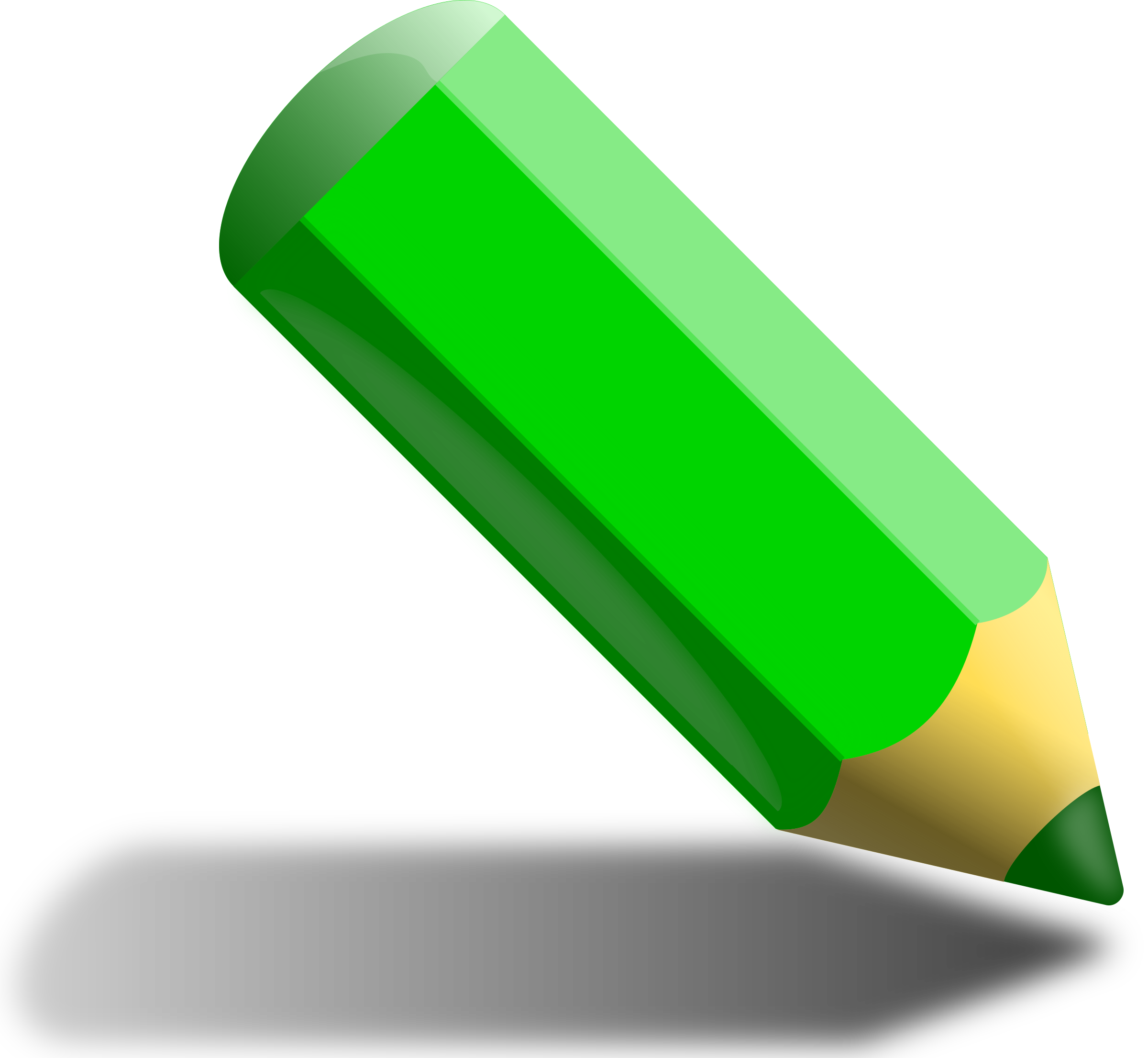 Green pencil Icons PNG - Free PNG and Icons Downloads