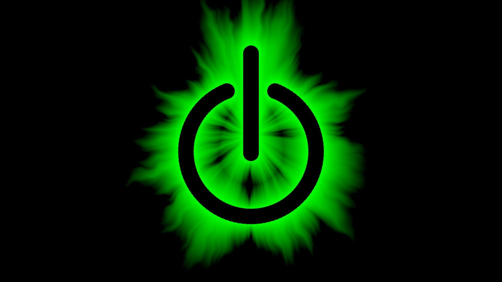 Symbol power button effects switch wallpaper | (109873)
