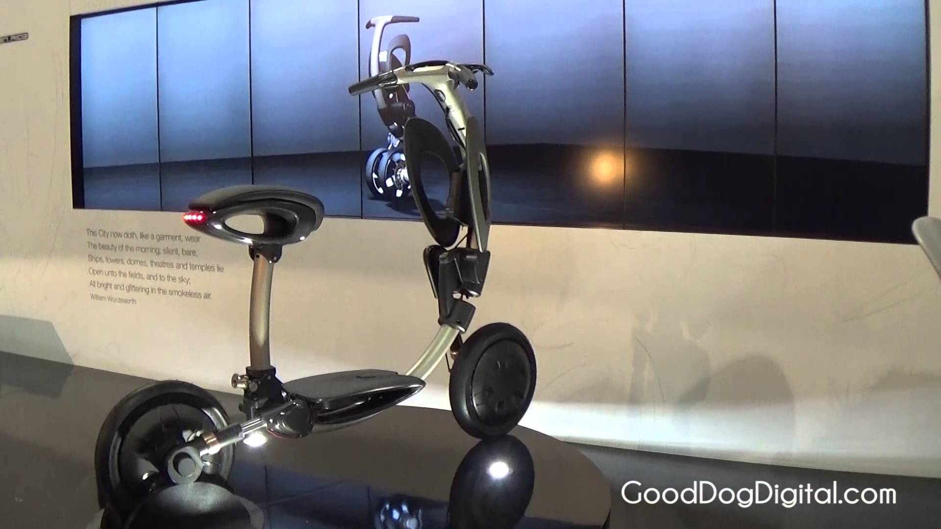 Green Ride - INU Personal Urban Transportation Vehicle - CES 2015 ...