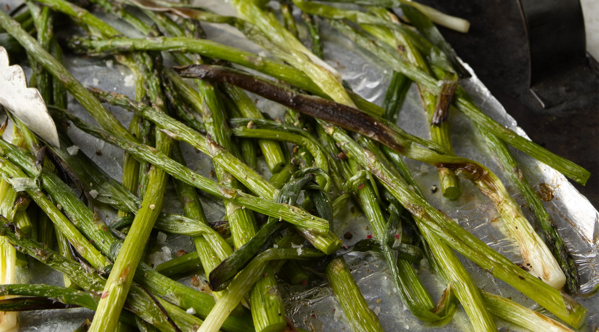 Grilled Asparagus and Spring Onions | The Splendid Table