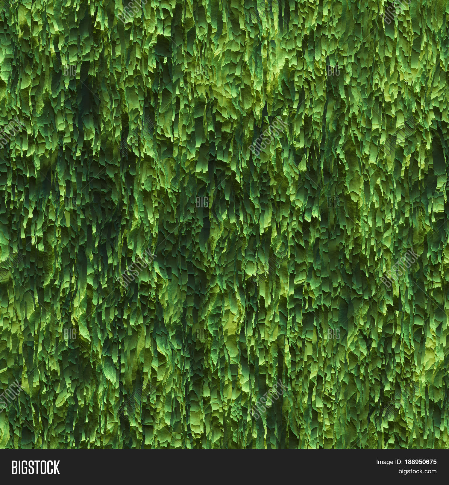 Green seaweed texture photo
