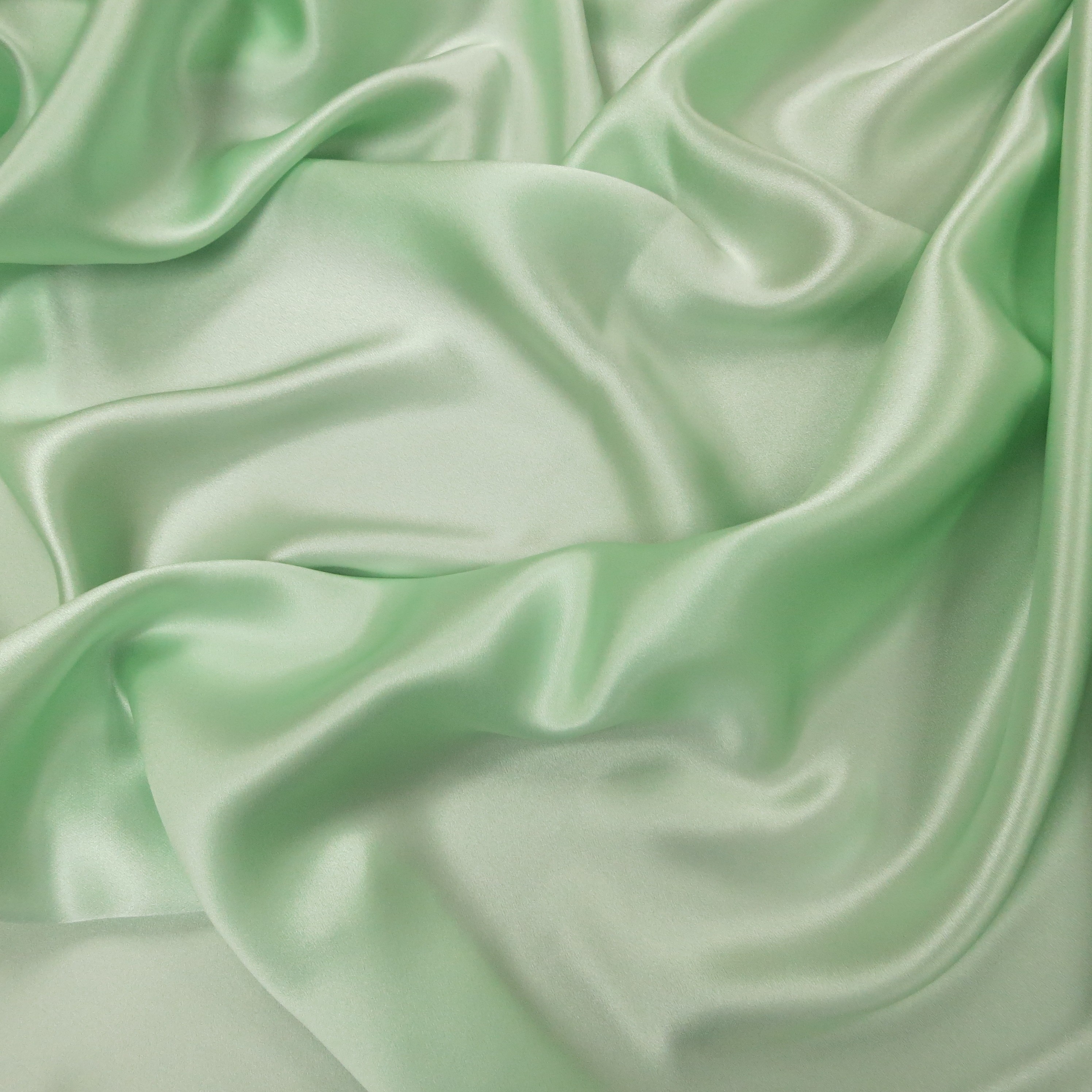 Ice Green Silk - Exclusive Rex Fabrics Solid Silks - Silk - Ladies ...