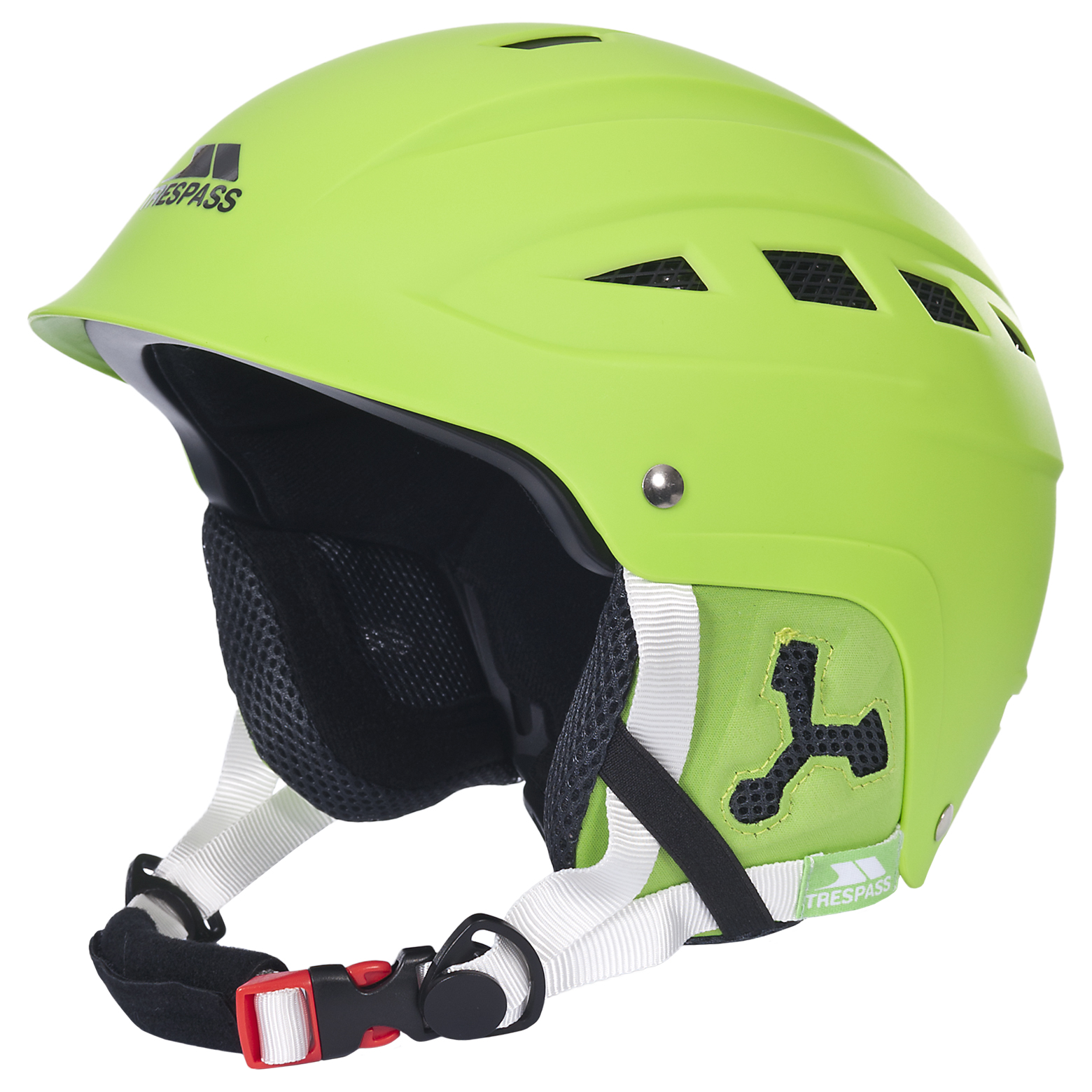 Trespass Furillo Mens Sport Snowboarding Green Black Ski Helmet | eBay