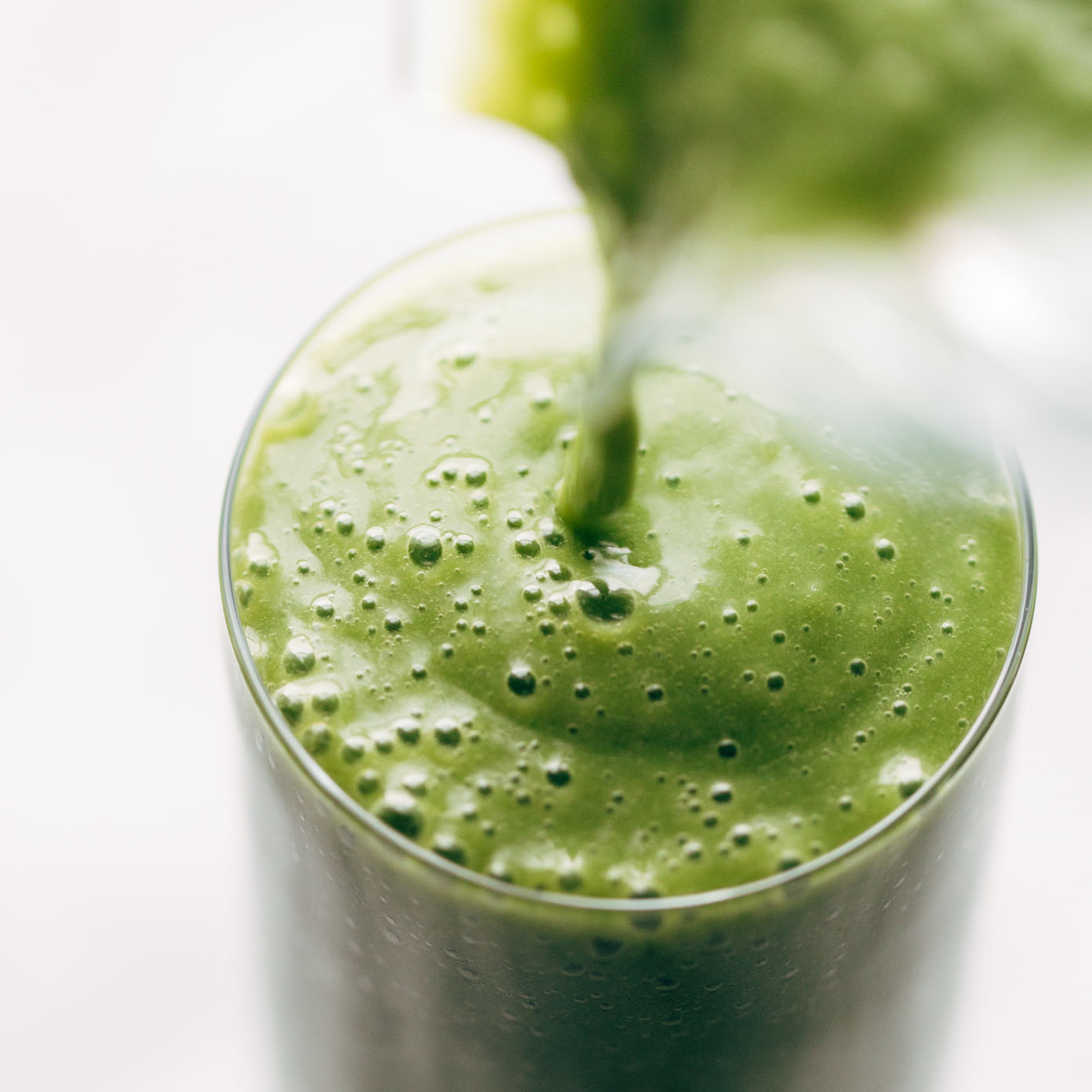 The Best Green Smoothie Recipe - Pinch of Yum