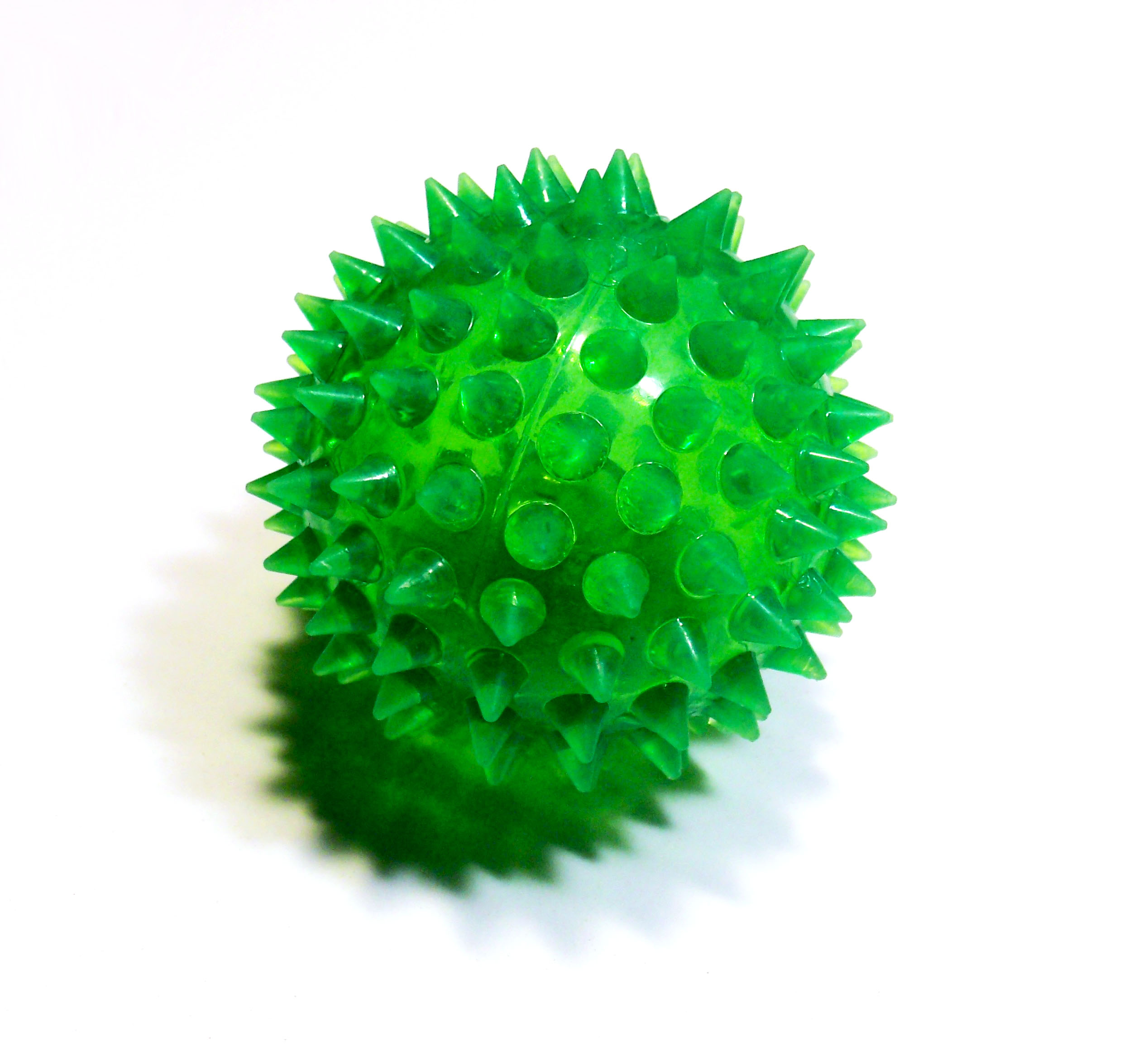 Green spiky ball photo