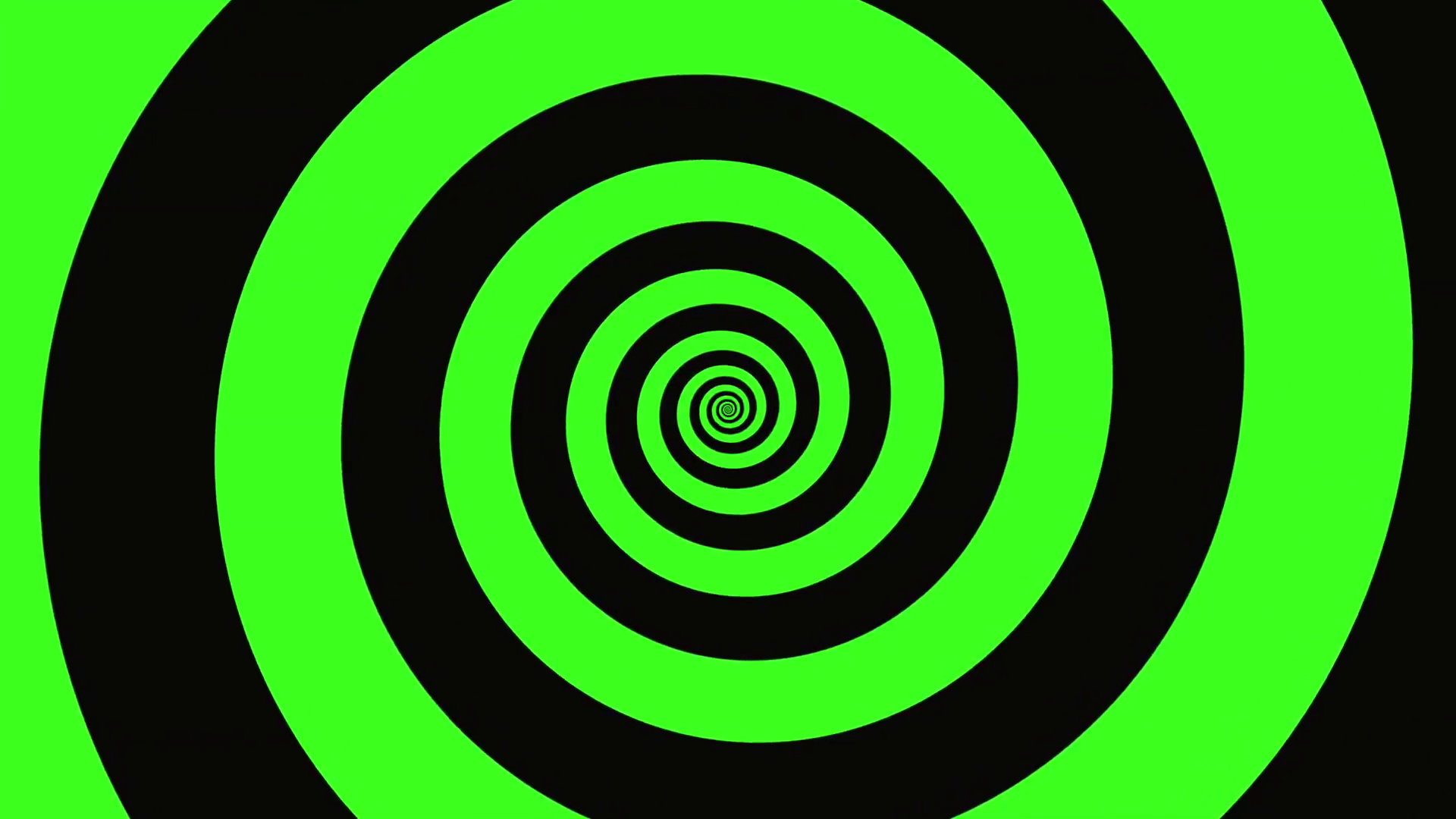 Green & Black spiral Optical illusion illustration, abstract ...