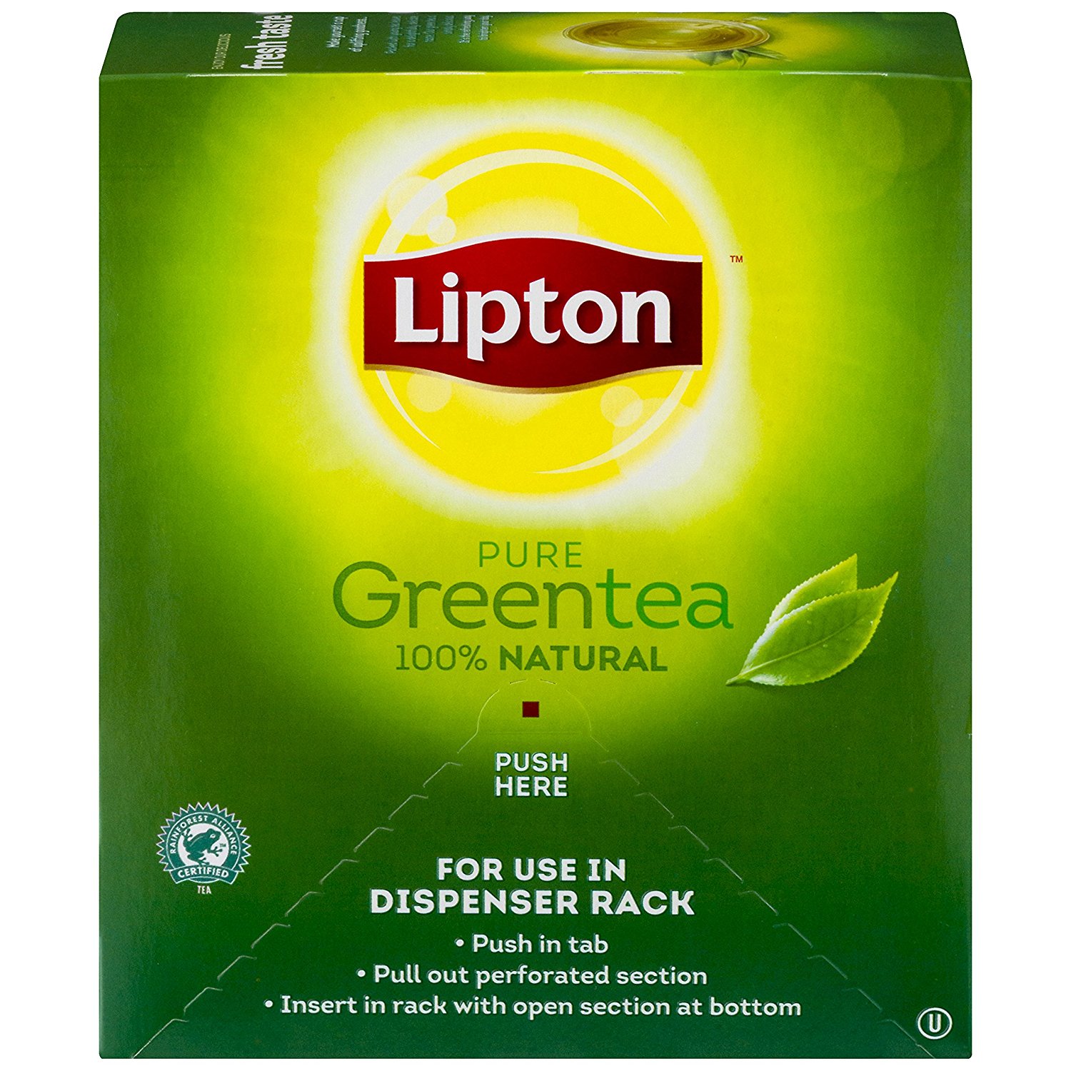 Amazon.com : Lipton Green Tea, 100 Percent Natural 100 ct : Grocery ...