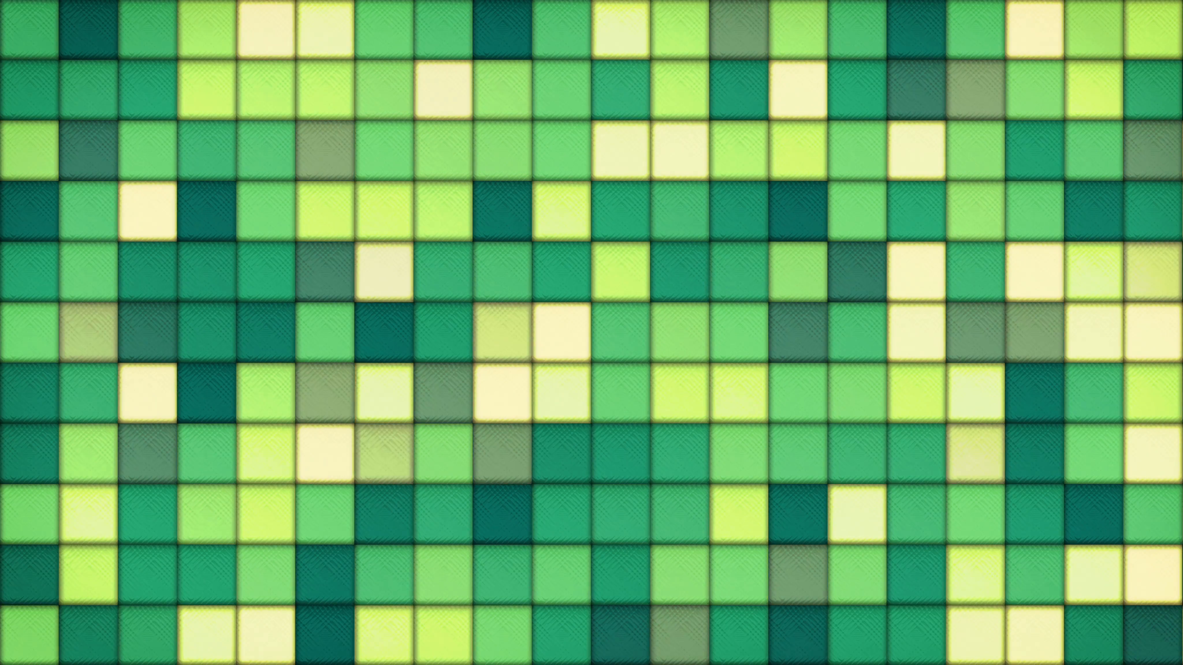 green tiles glass mosaic seamless loop background 4k (4096x2304 ...